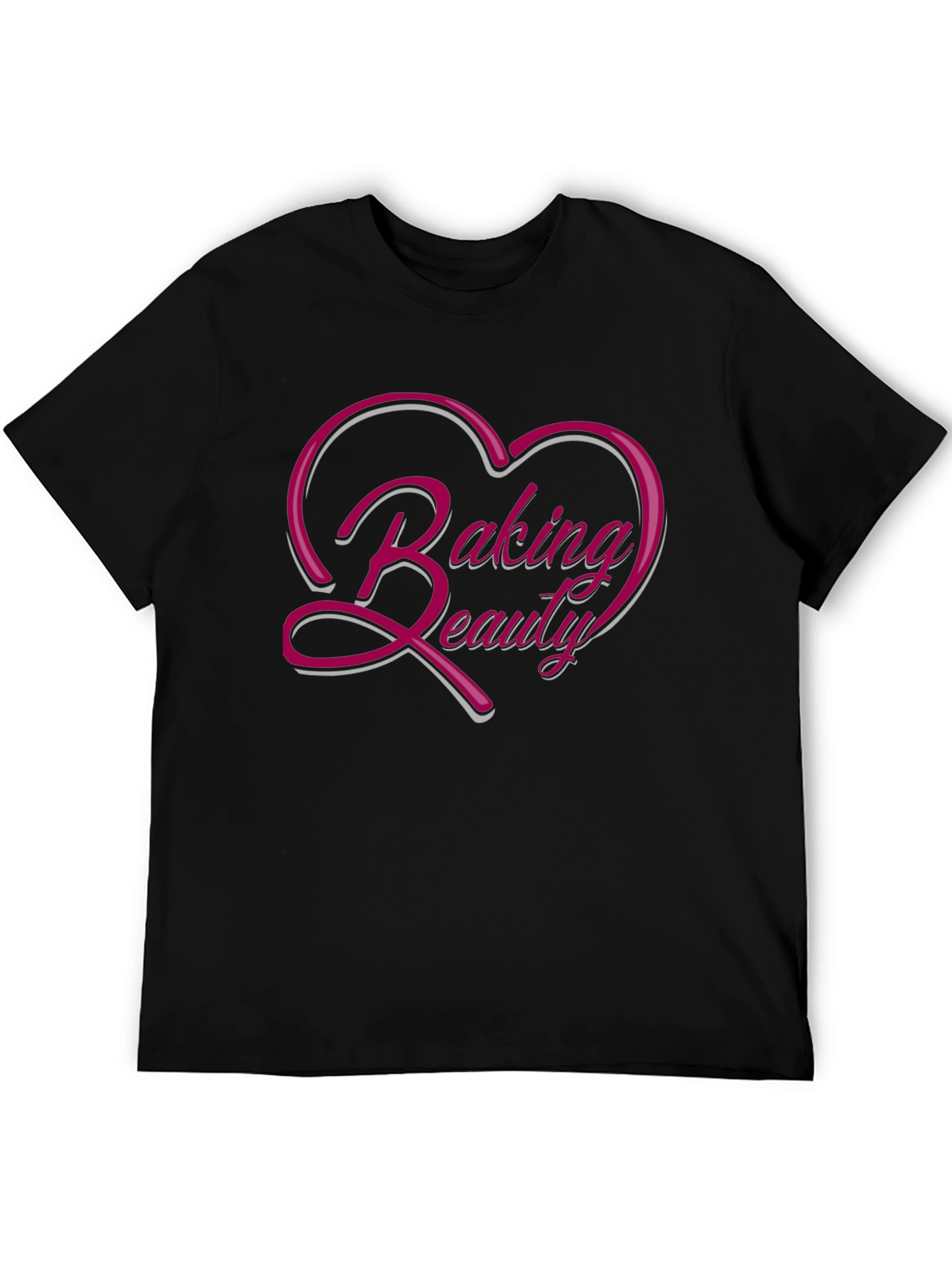 Camiseta Negra Baking Beauty