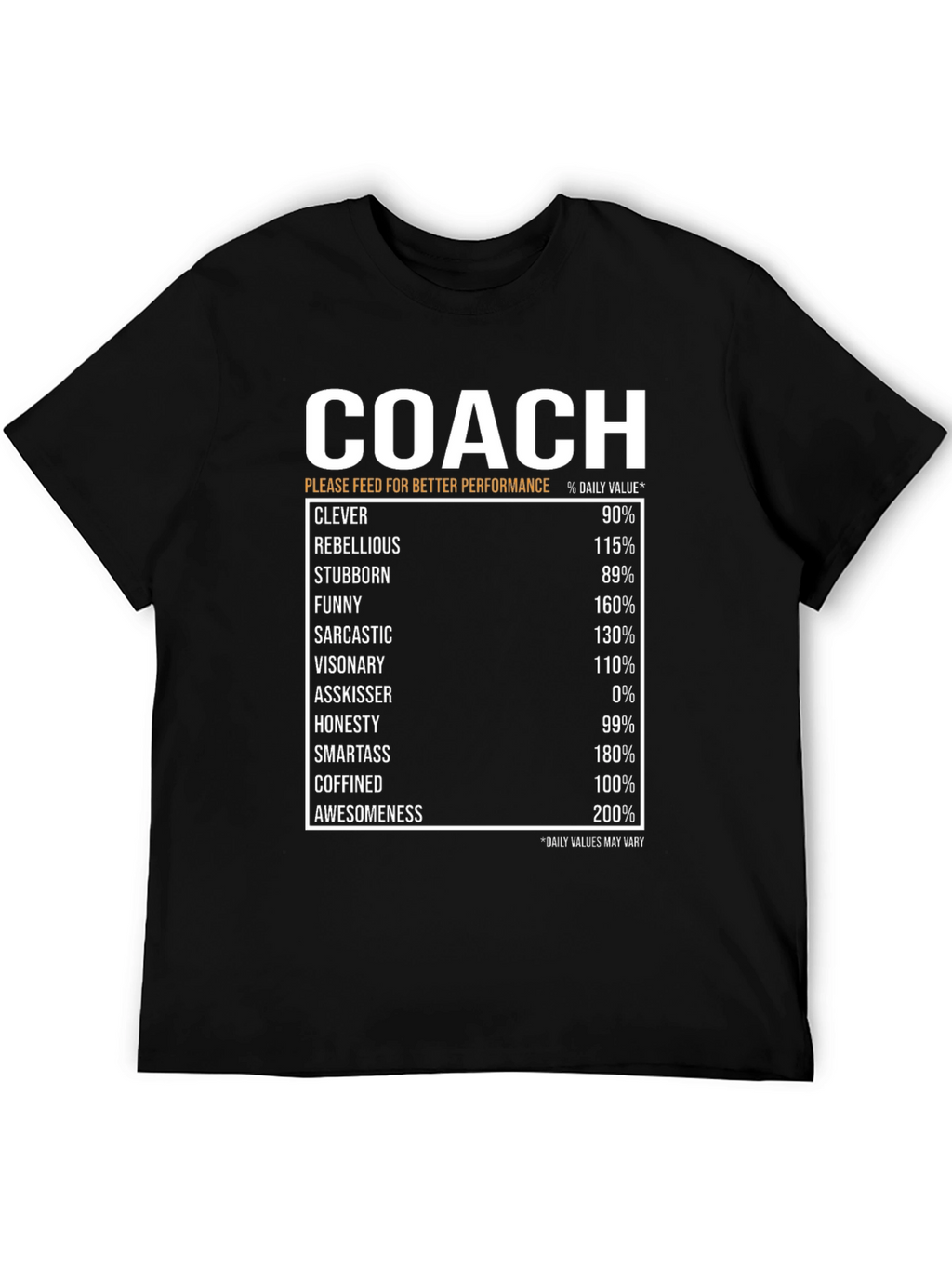 Camiseta Coach: Clever Rebelde Divertido y Asombroso