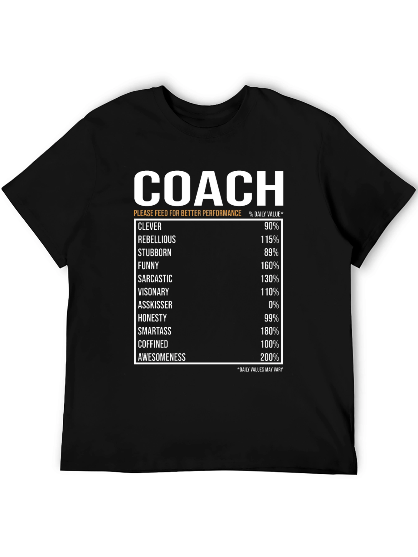 Camiseta Coach: Clever Rebelde Divertido y Asombroso