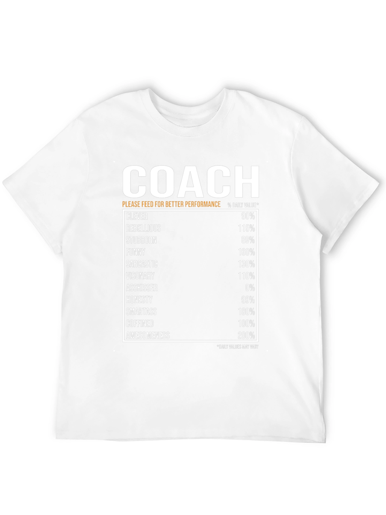 Camiseta Coach: Clever Rebelde Divertido y Asombroso