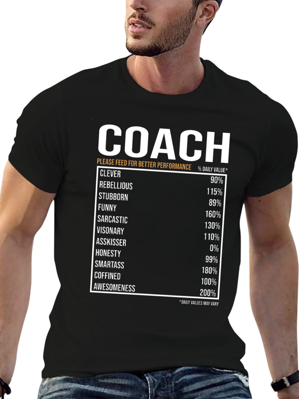 Camiseta Coach: Clever Rebelde Divertido y Asombroso