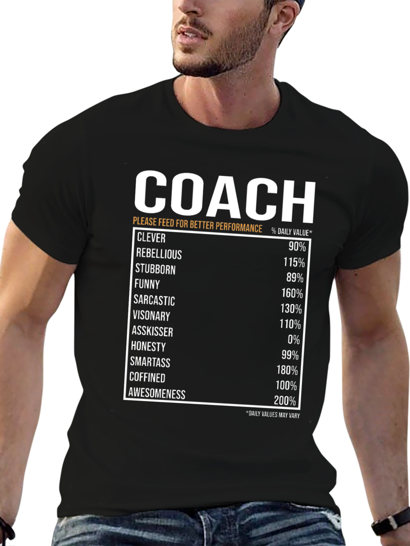 Camiseta Coach: Clever Rebelde Divertido y Asombroso