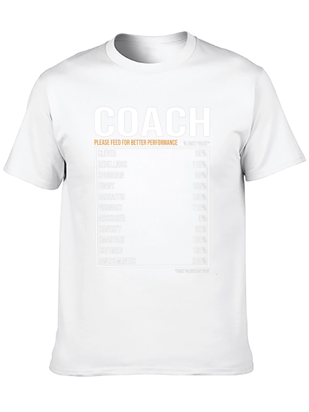 Camiseta Coach: Clever Rebelde Divertido y Asombroso