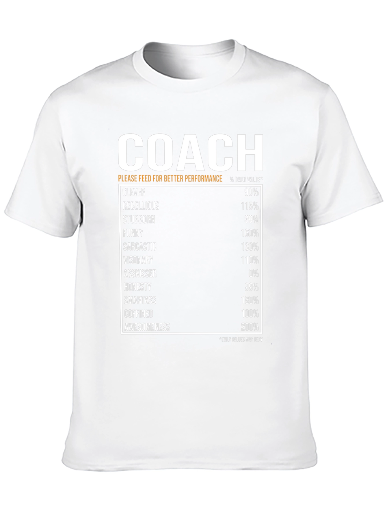 Camiseta Coach: Clever Rebelde Divertido y Asombroso