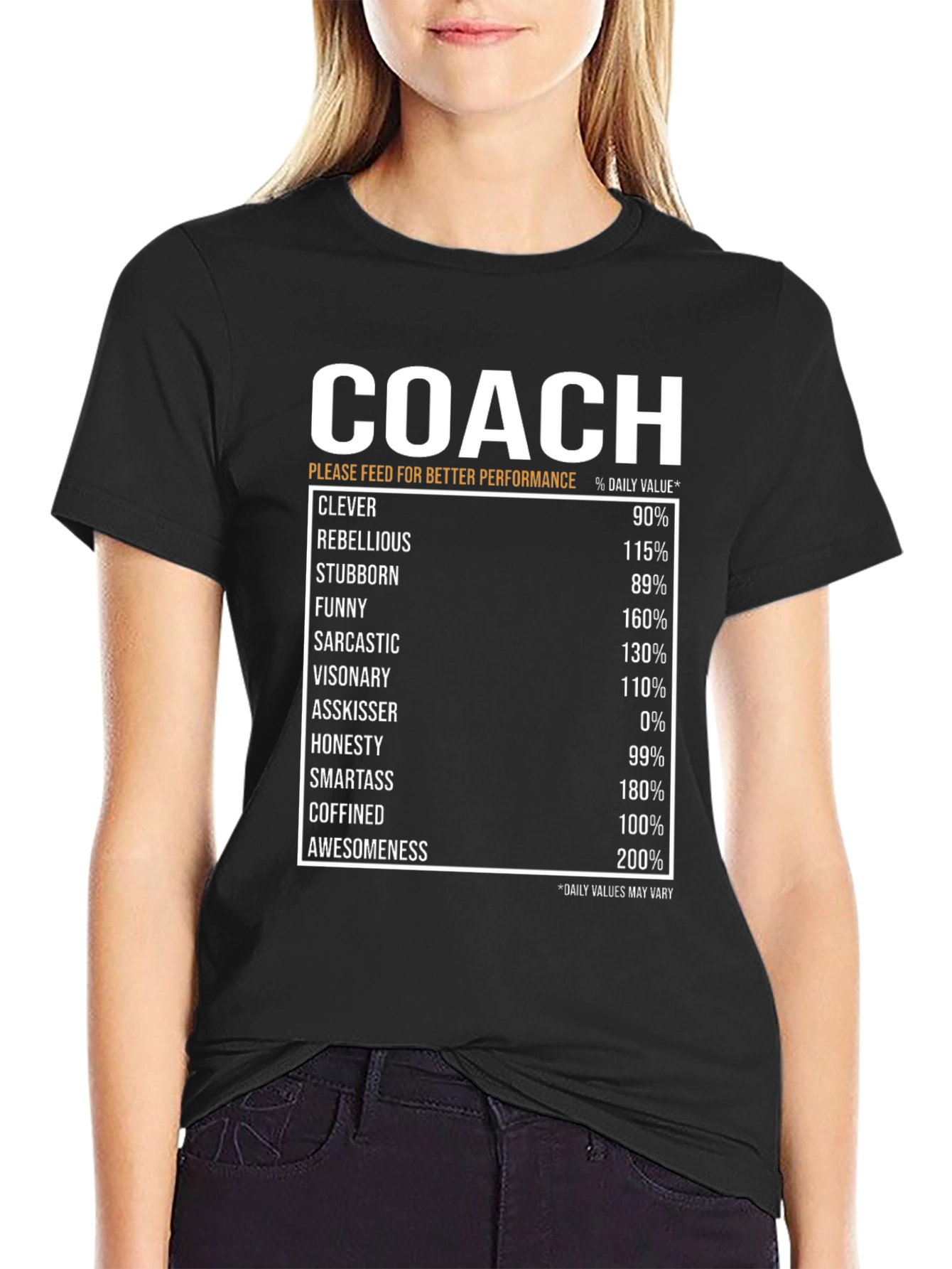 Camiseta Coach: Clever Rebelde Divertido y Asombroso