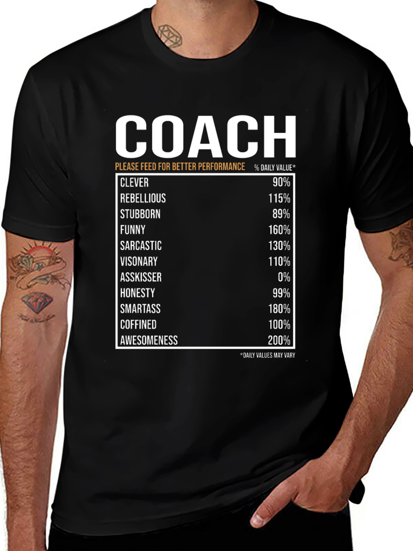 Camiseta Coach: Clever Rebelde Divertido y Asombroso