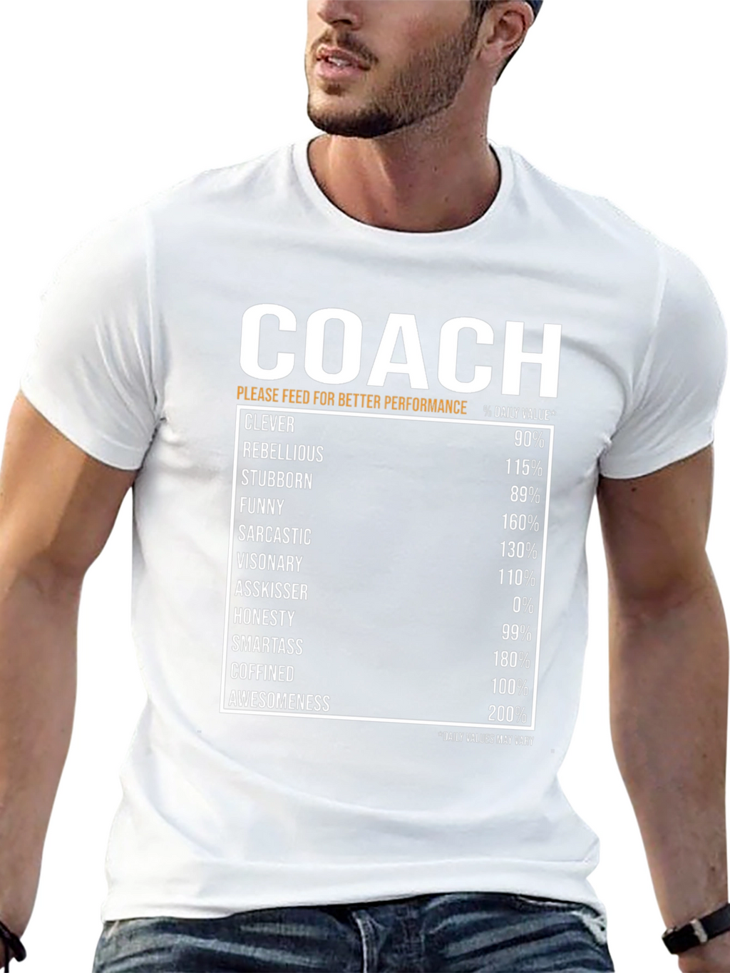 Camiseta Coach: Clever Rebelde Divertido y Asombroso