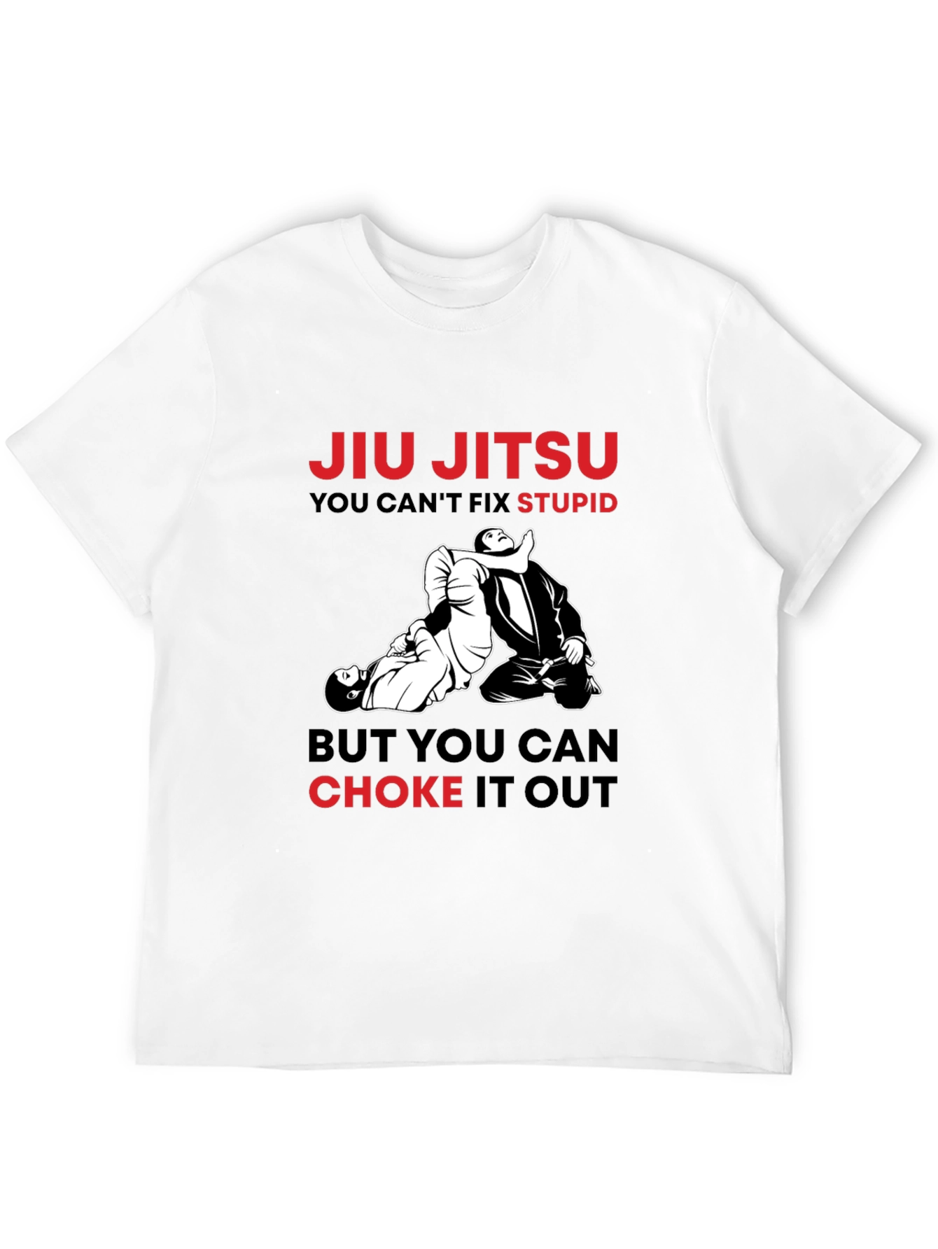 Camiseta Jiu Jitsu: No Puedes Arreglar la Estupidez
