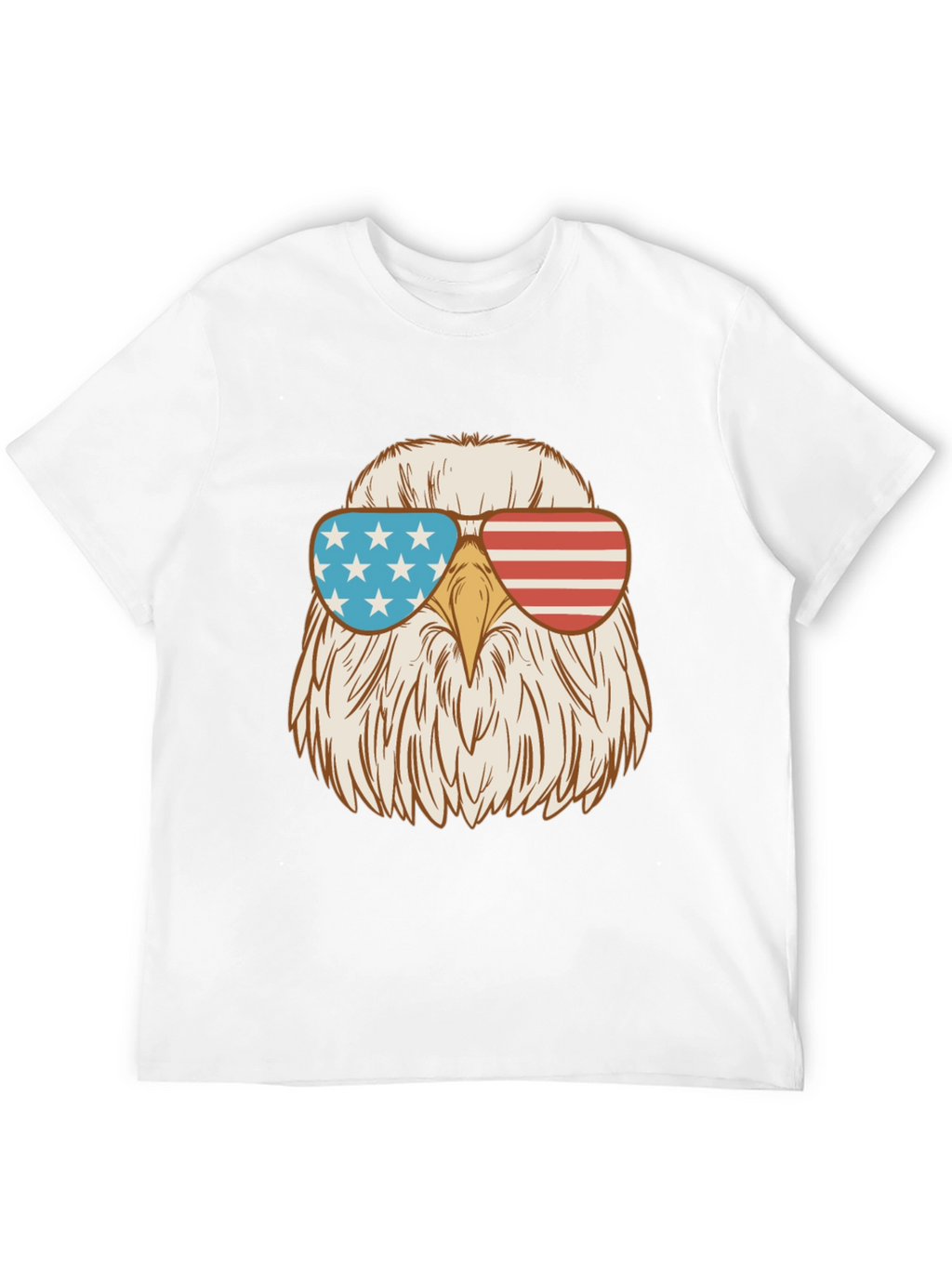 Camiseta Negra Águila USA