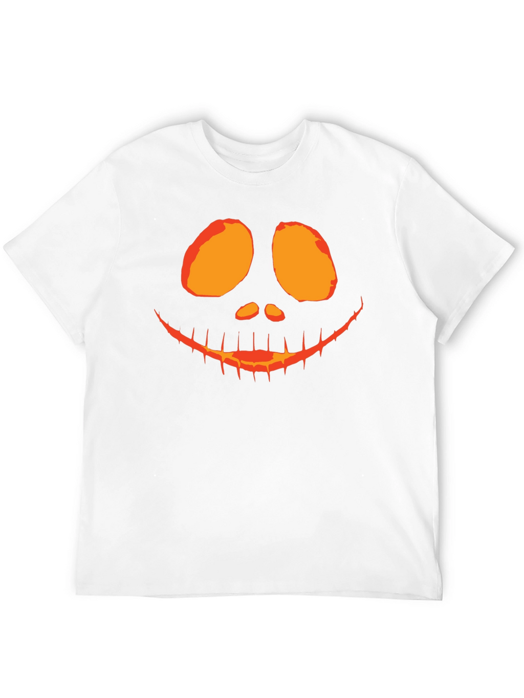 Camiseta Negra con Diseño de Calabaza Halloween