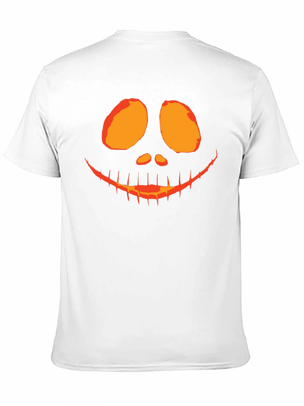 Camiseta Negra con Diseño de Calabaza Halloween