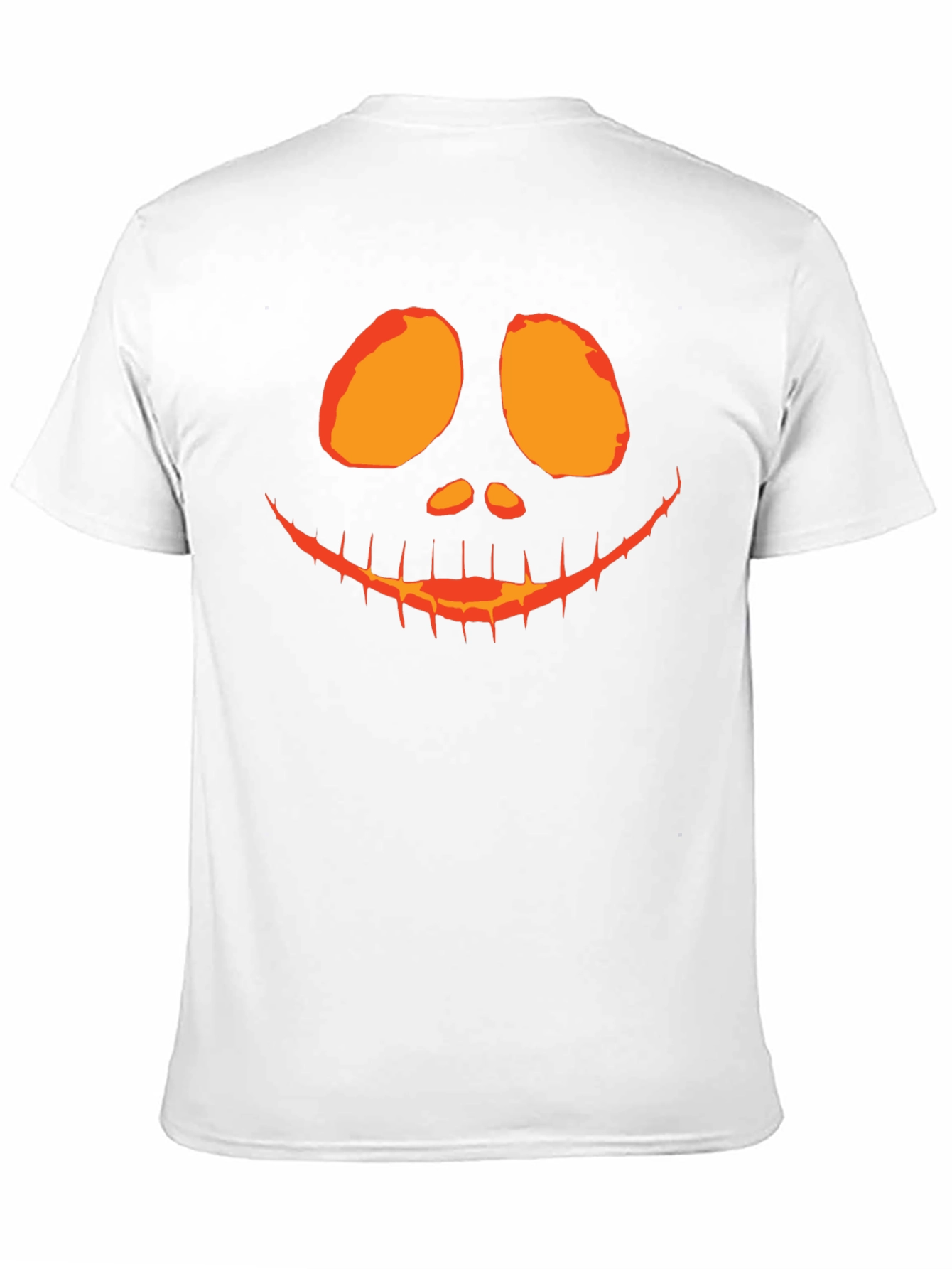 Camiseta Negra con Diseño de Calabaza Halloween
