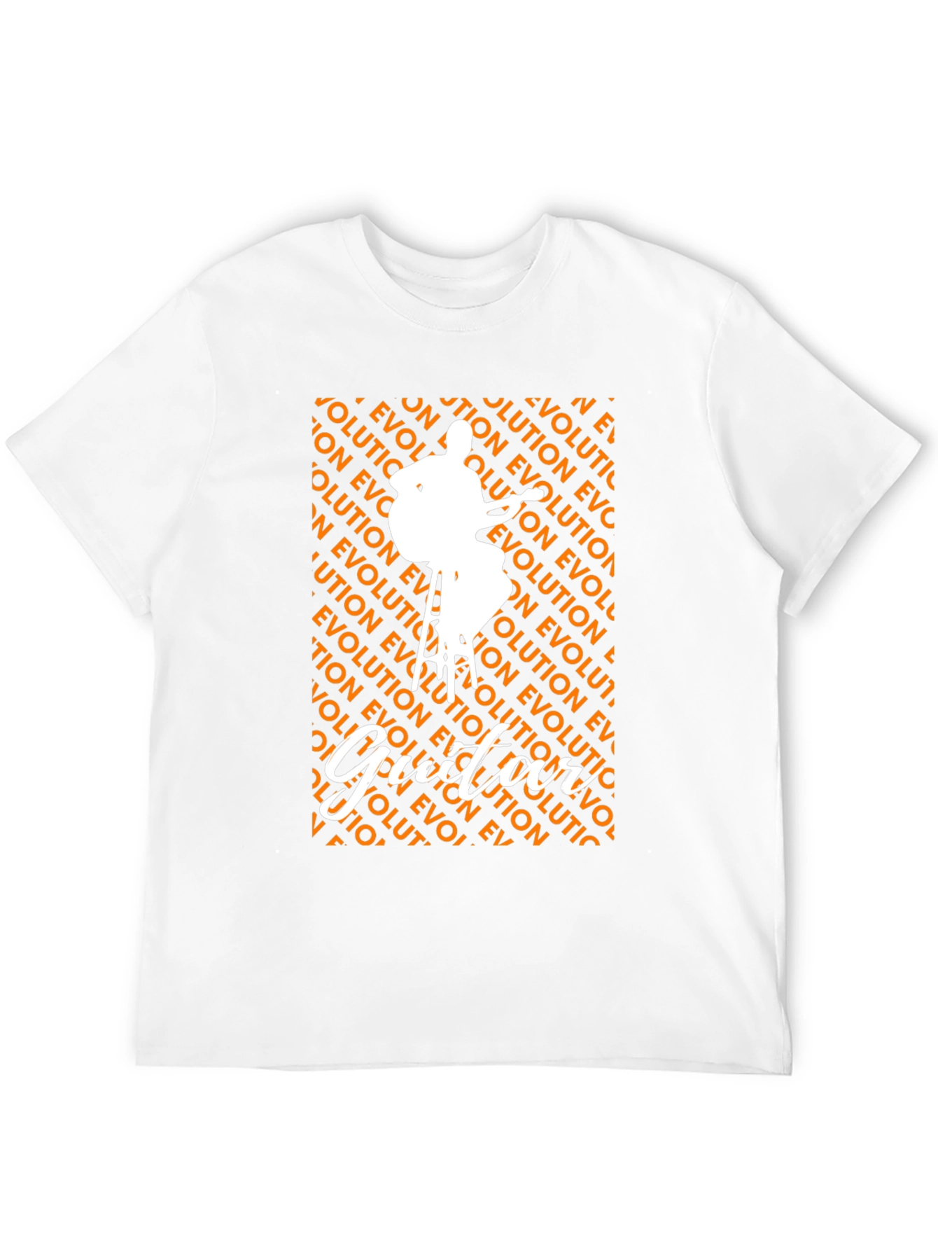 Camiseta Negra con Diseño de Guitarrista