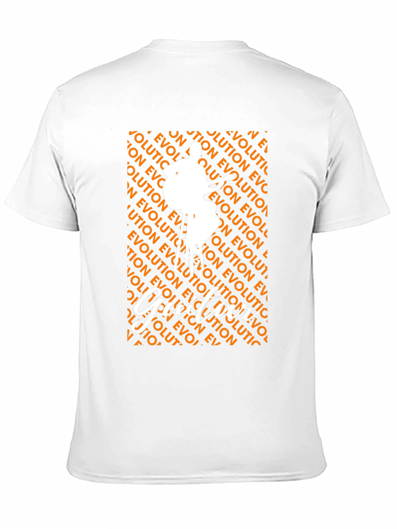 Camiseta Negra con Diseño de Guitarrista