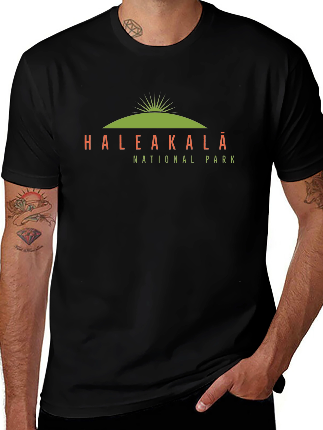 Camiseta Haleakalā National Park - Diseño Gráfico Unisex