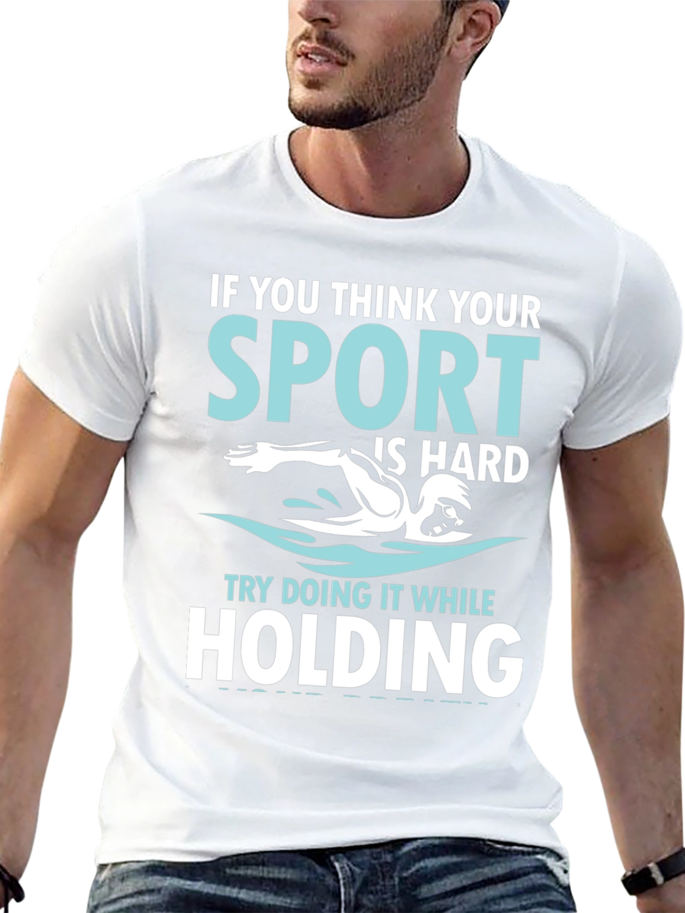 Camiseta Deportiva Natación: Si Crees Que Tu Deporte Es Difícil