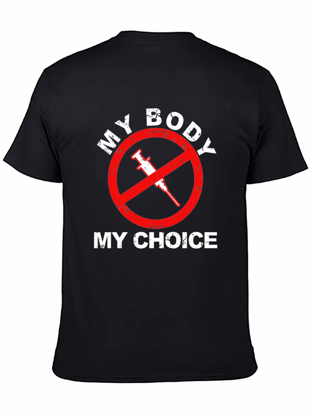 Camiseta Mi Cuerpo Mi Decisión - Anti-Vacunas