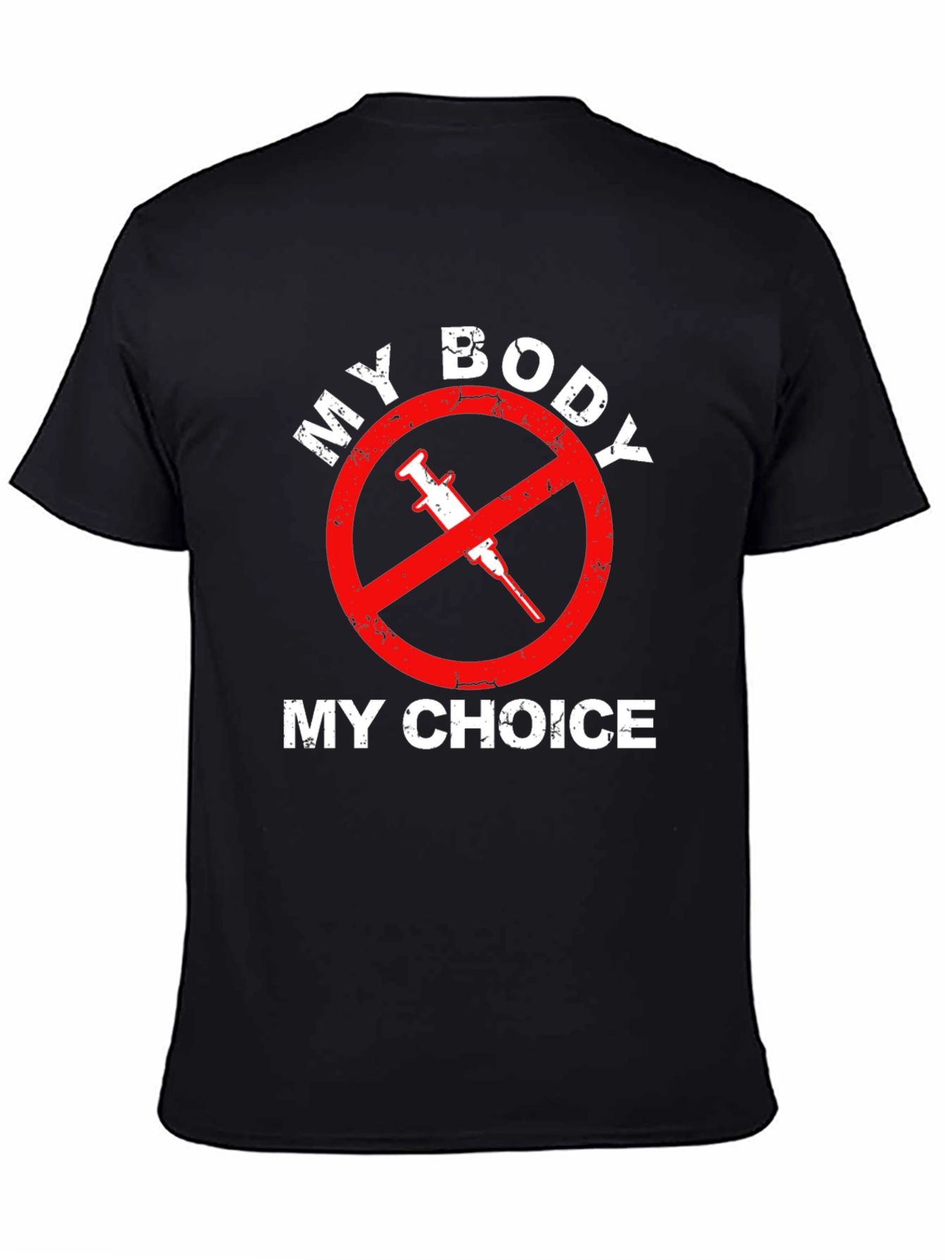 Camiseta Mi Cuerpo Mi Decisión - Anti-Vacunas