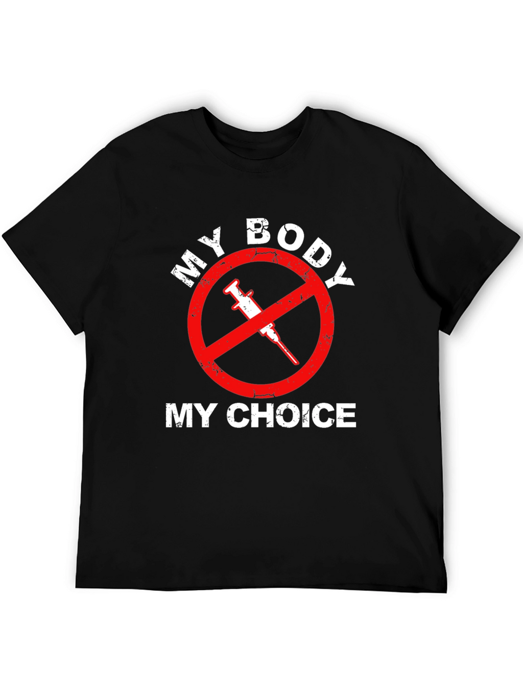 Camiseta Mi Cuerpo Mi Decisión - Anti-Vacunas