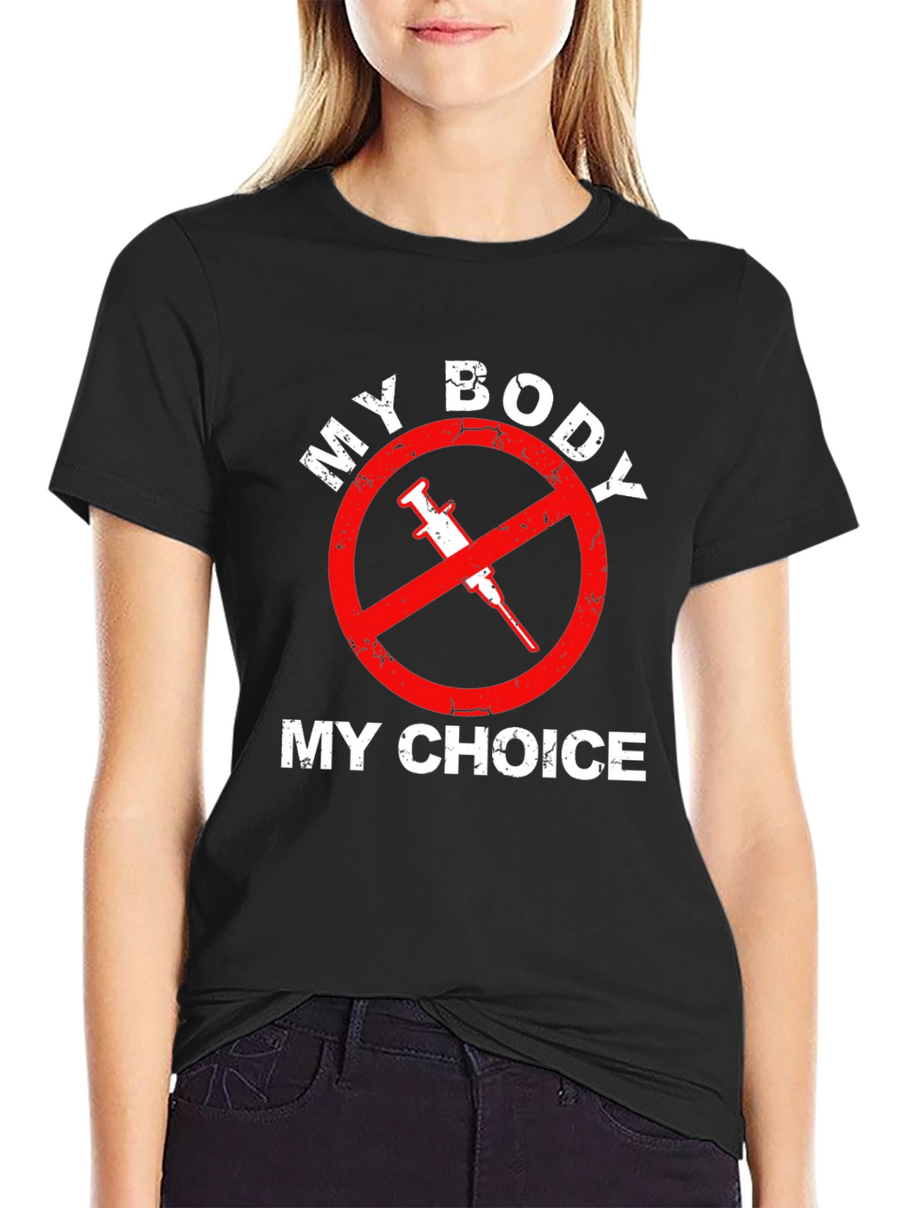 Camiseta Mi Cuerpo Mi Decisión - Anti-Vacunas
