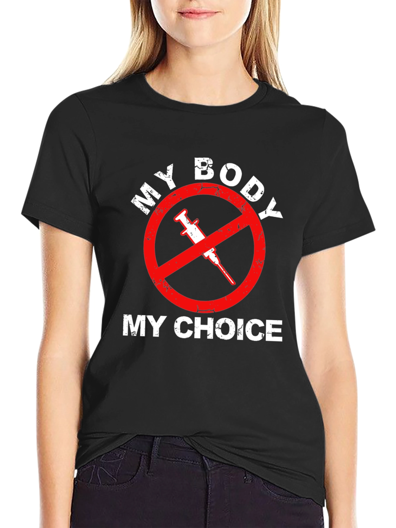 Camiseta Mi Cuerpo Mi Decisión - Anti-Vacunas