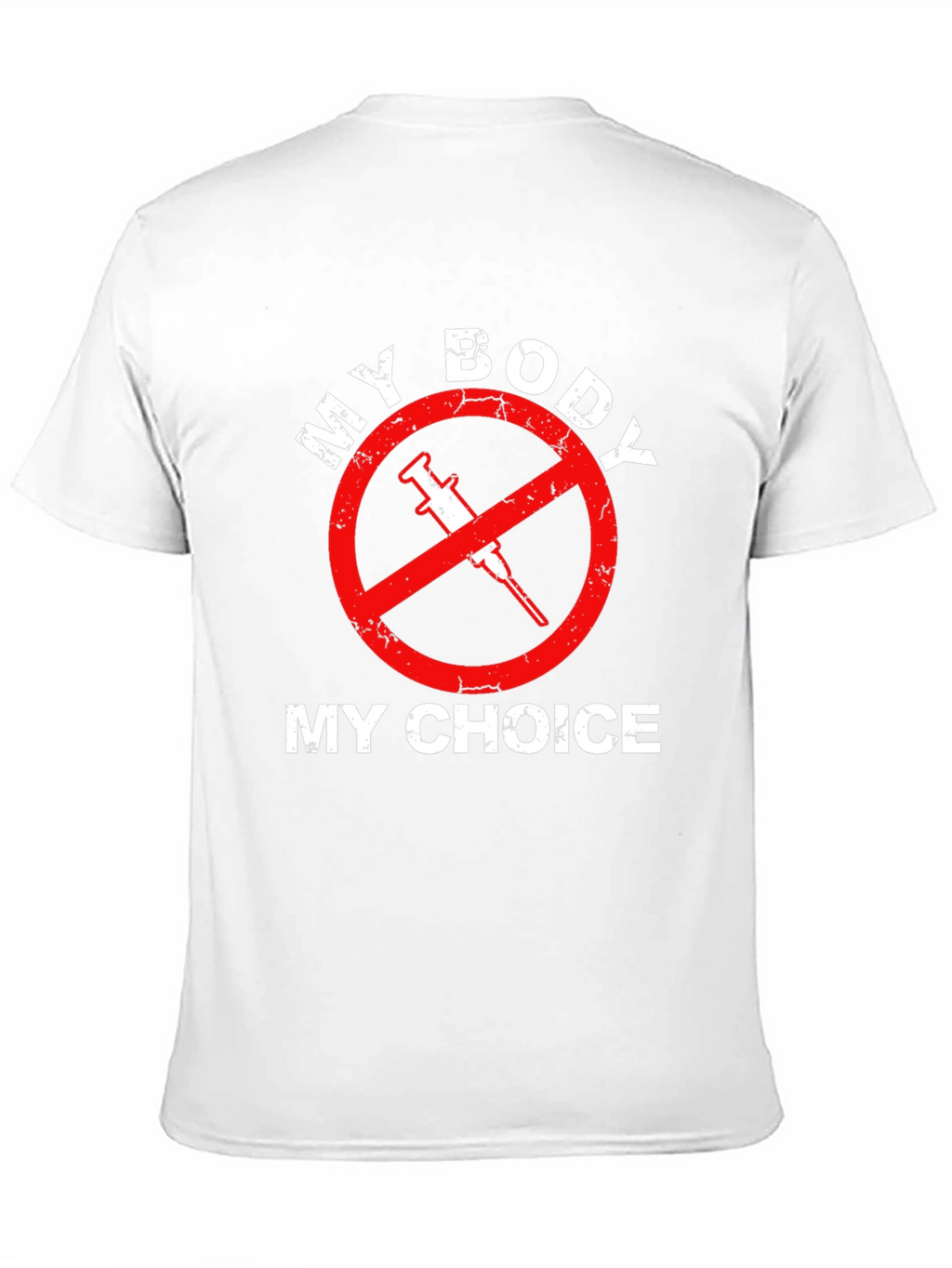 Camiseta Mi Cuerpo Mi Decisión - Anti-Vacunas