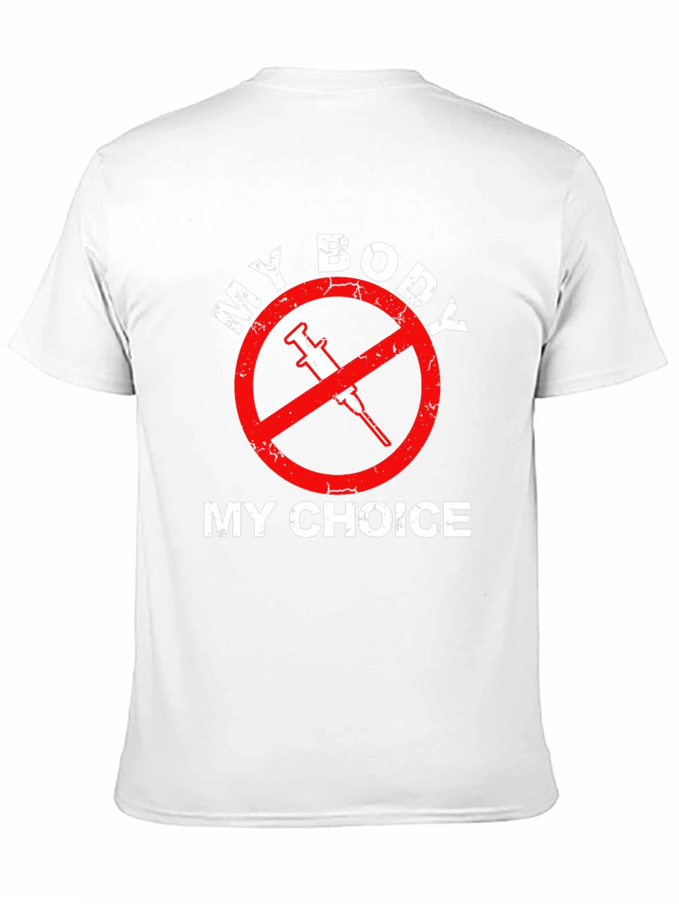 Camiseta Mi Cuerpo Mi Decisión - Anti-Vacunas