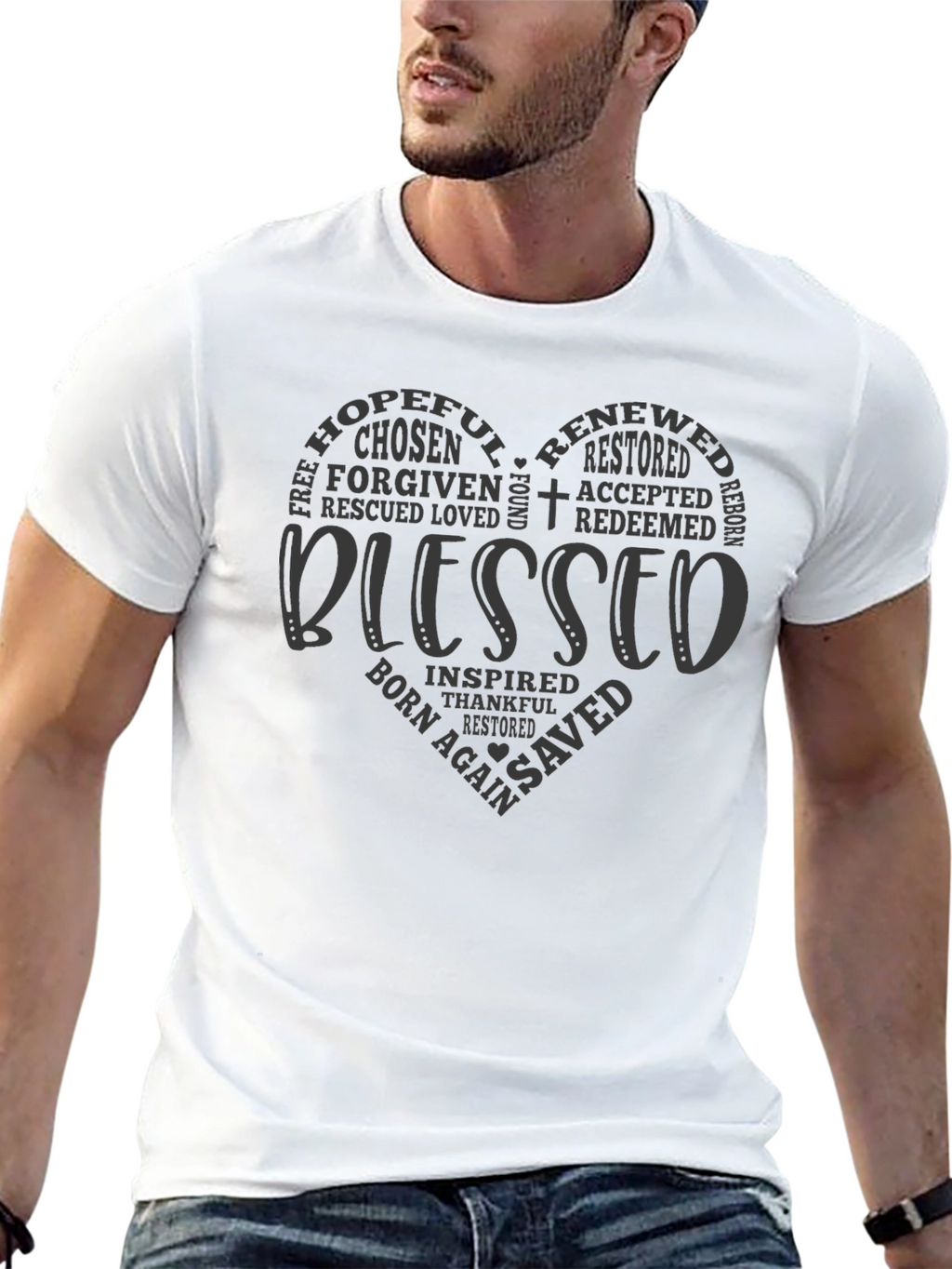Camiseta Blessed Cristiana