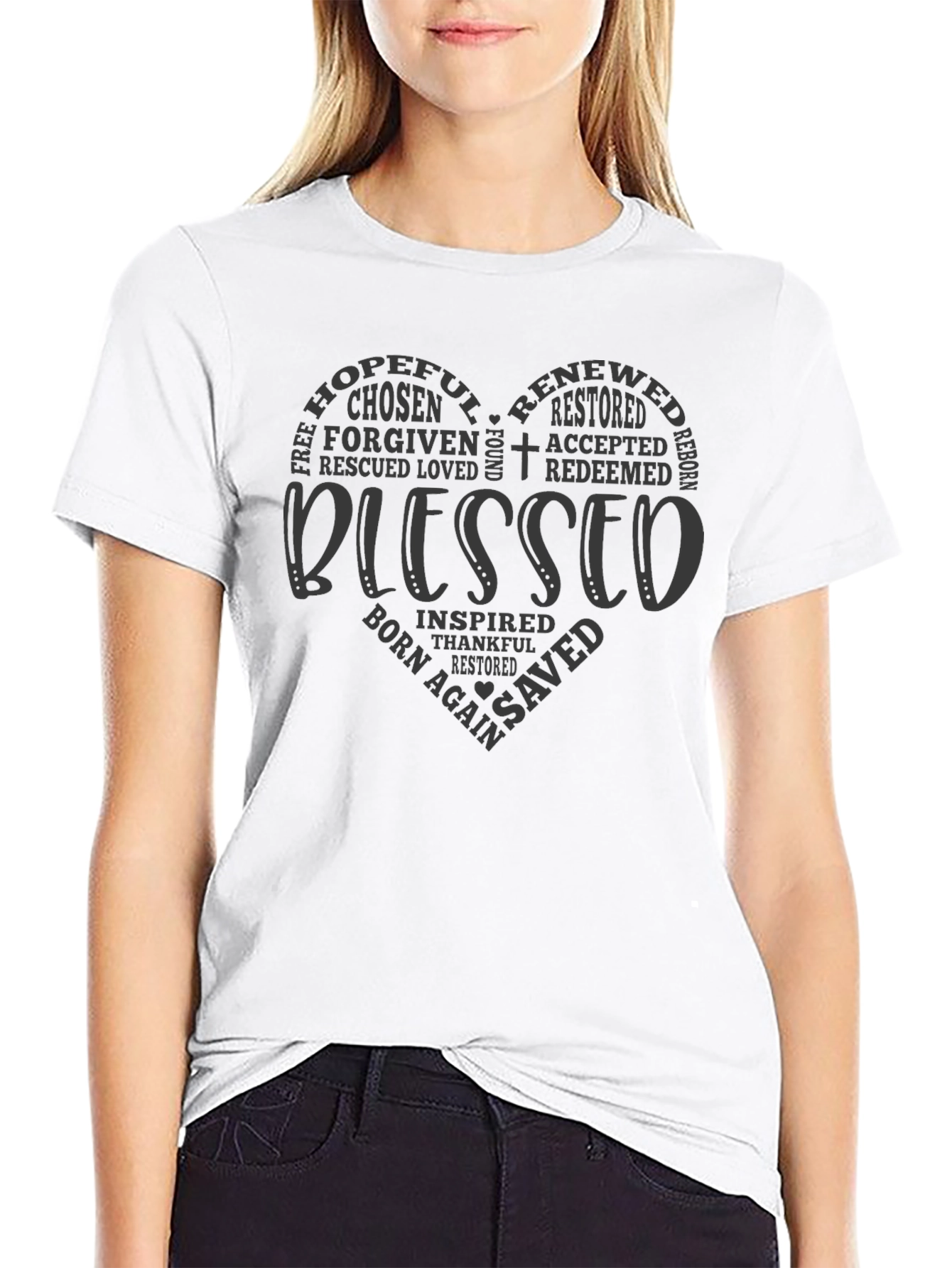Camiseta Blessed Cristiana