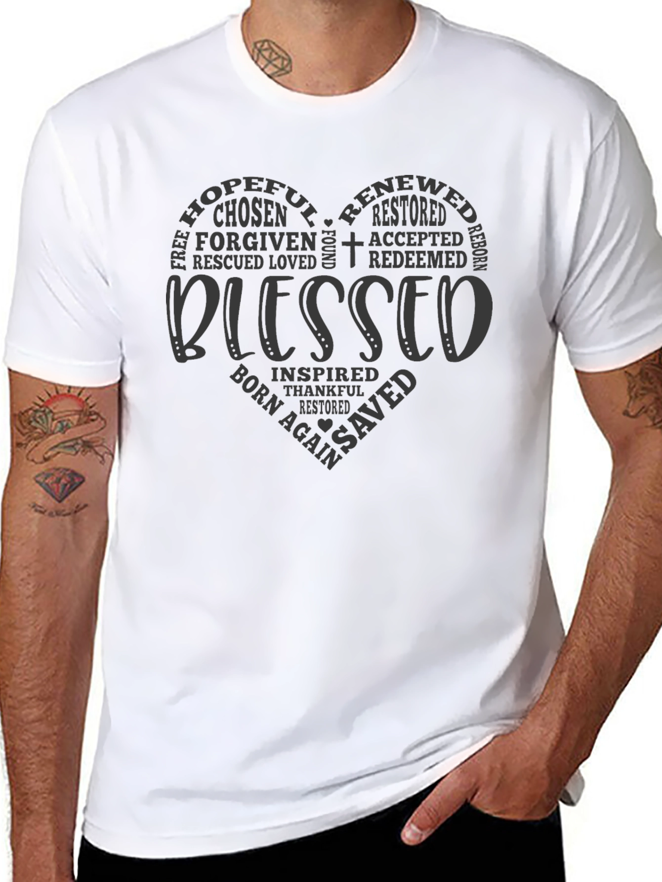 Camiseta Blessed Cristiana