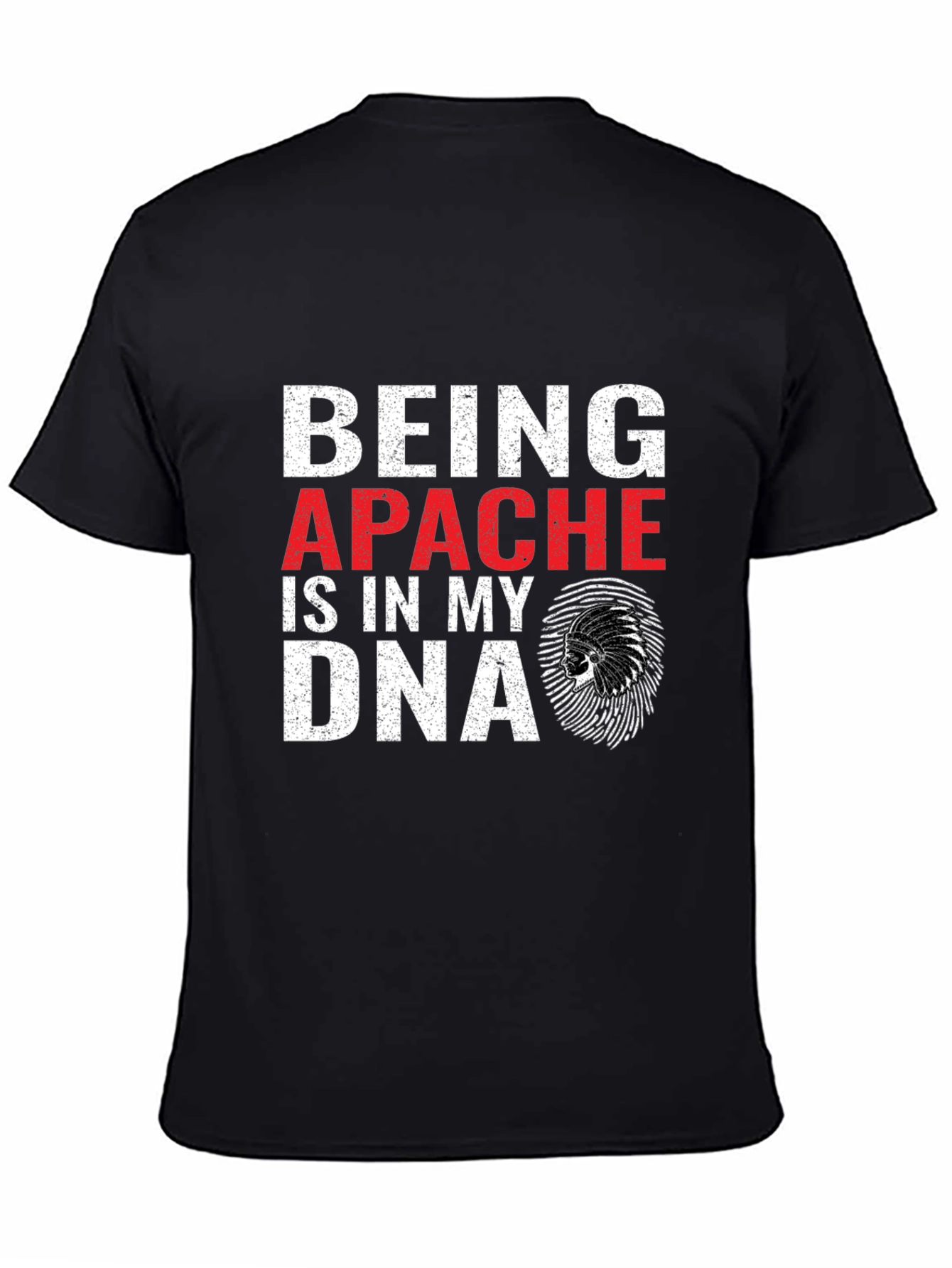 Camiseta Negra Apache DNA