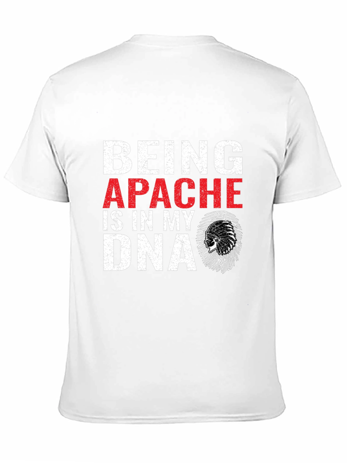 Camiseta Negra Apache DNA