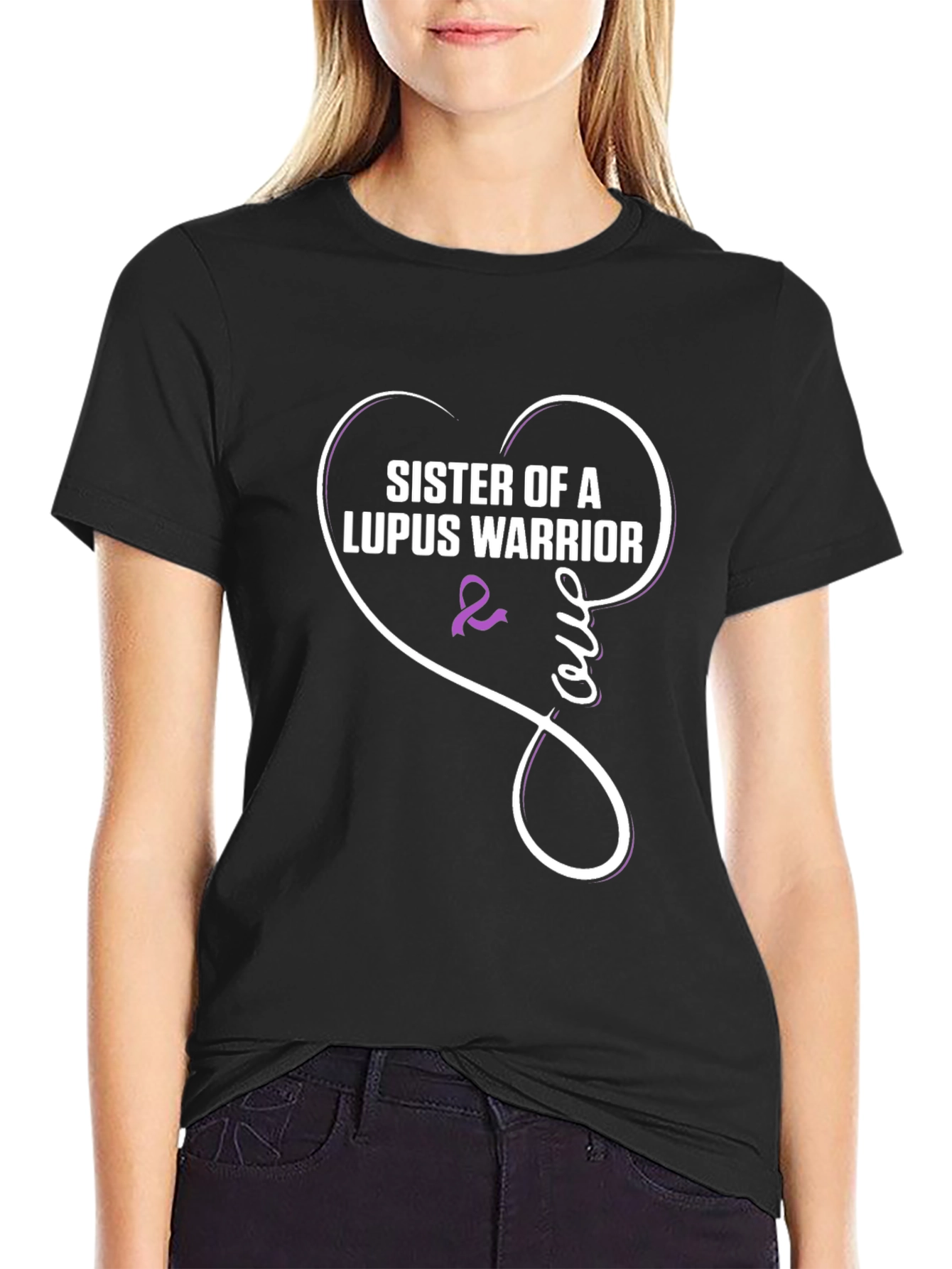 Camiseta Hermana de Guerrera de Lupus Amor