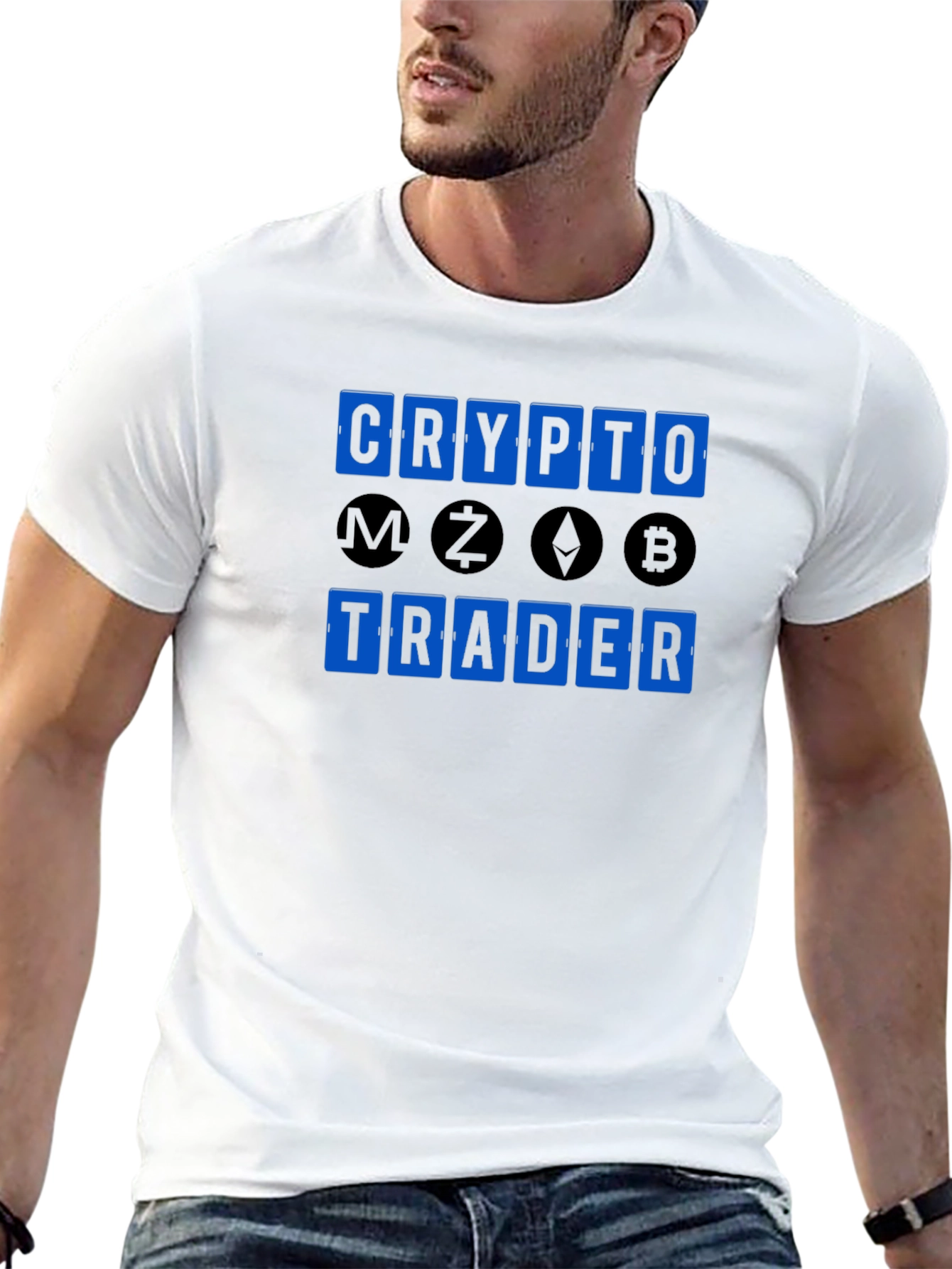 Camiseta Crypto Trader - Diseño Moderno y Atractivo