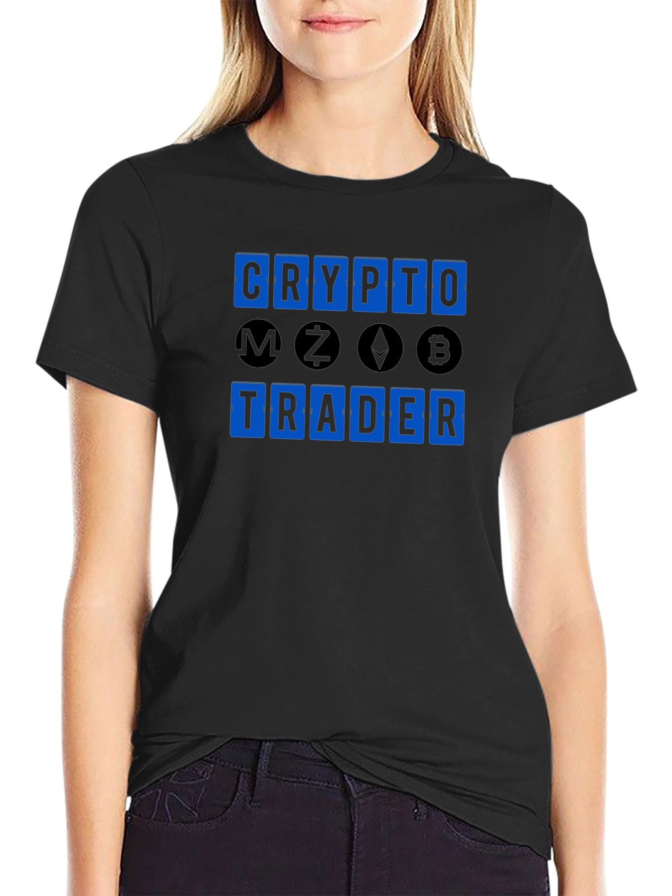Camiseta Crypto Trader - Diseño Moderno y Atractivo