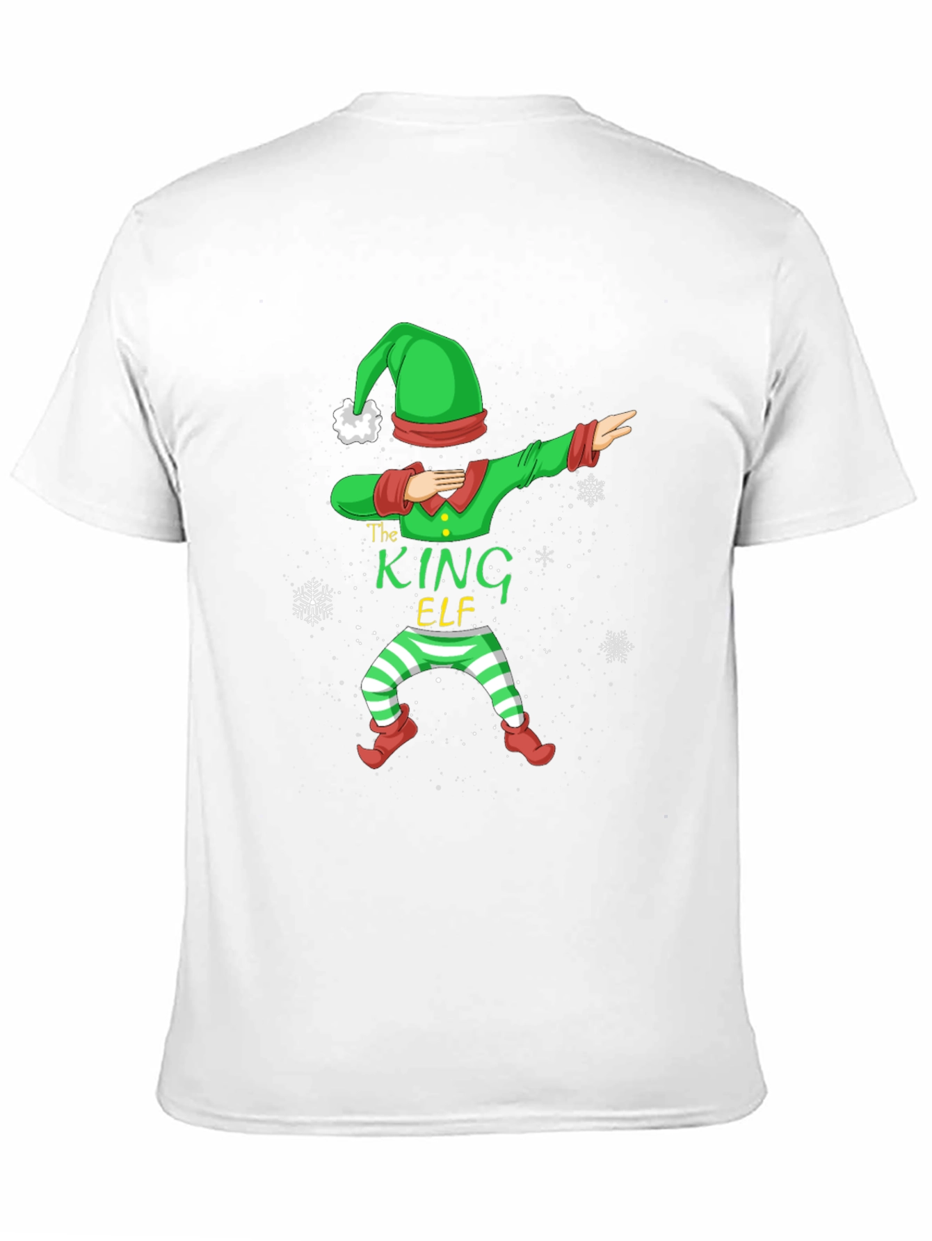 Camiseta Navideña The King Elf Hombre