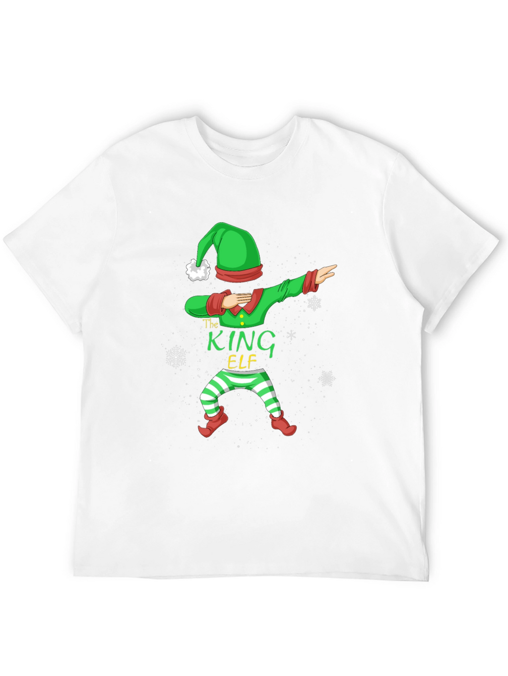 Camiseta Navideña The King Elf Hombre
