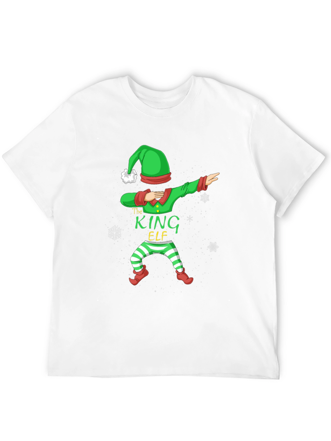 Camiseta Navideña The King Elf Hombre