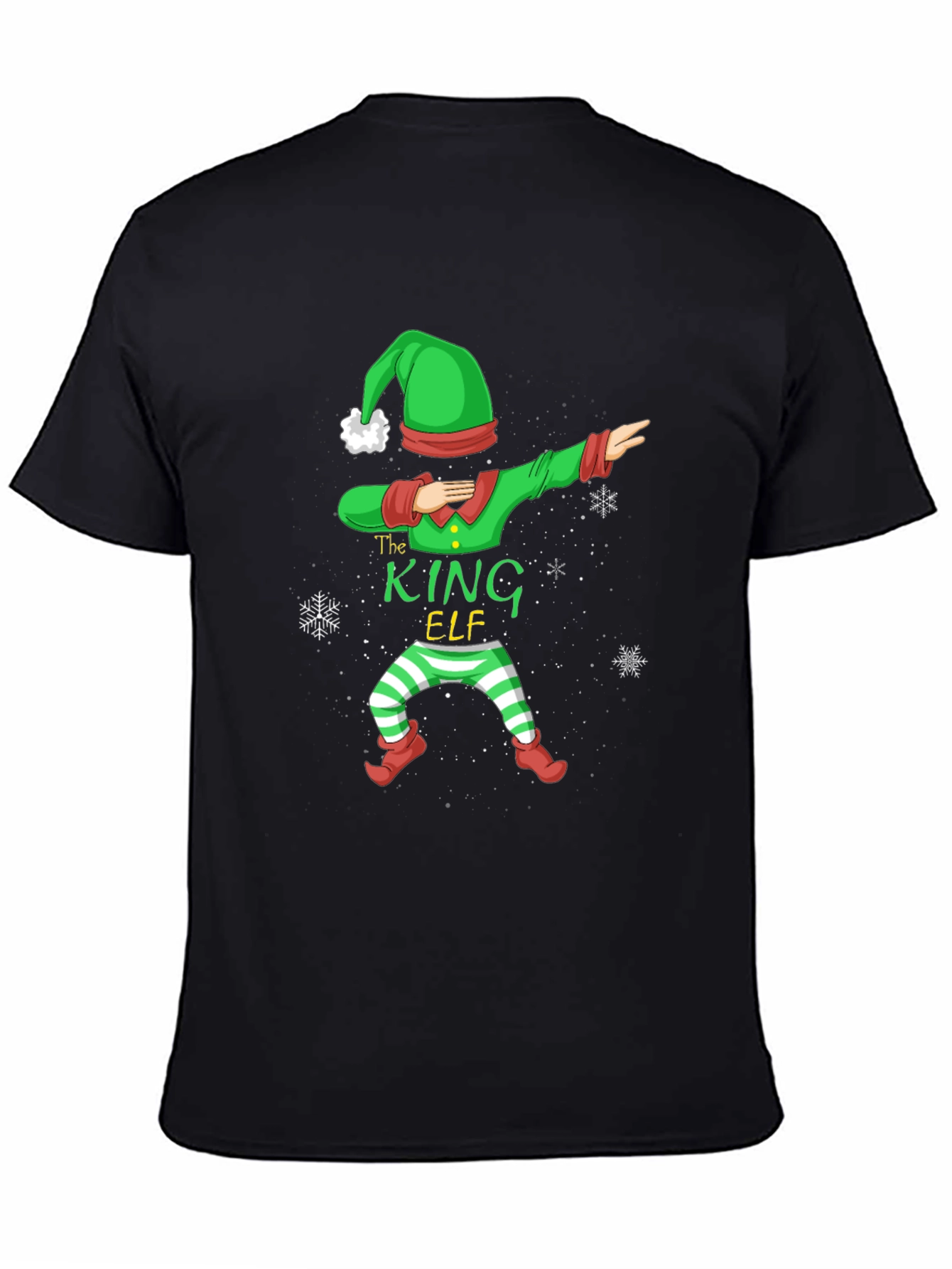 Camiseta Navideña The King Elf Hombre