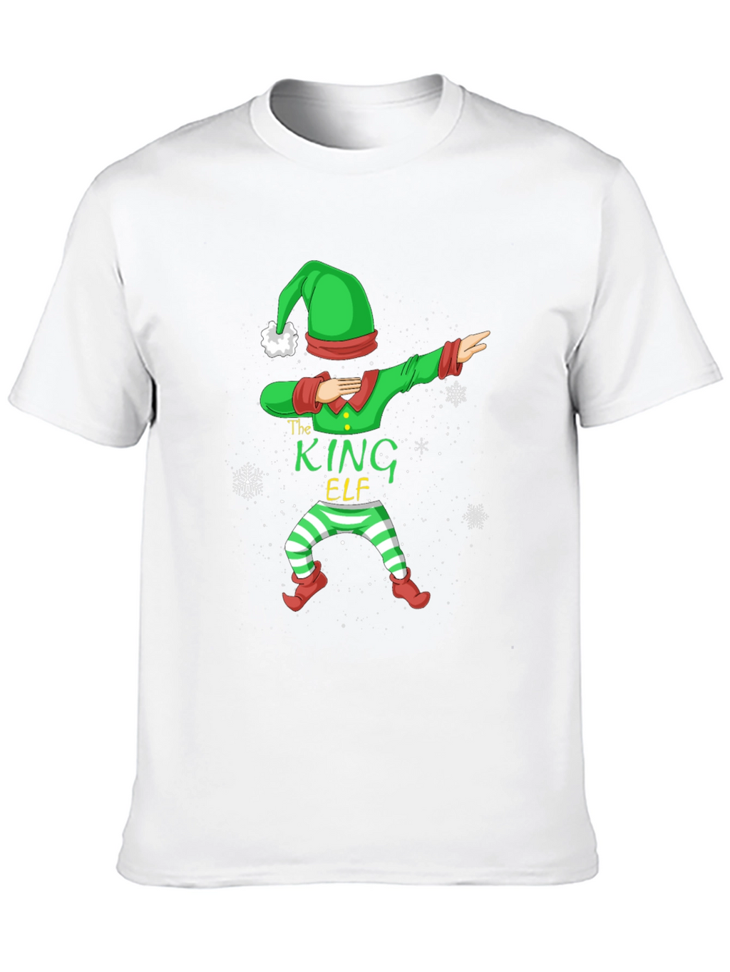 Camiseta Navideña The King Elf Hombre
