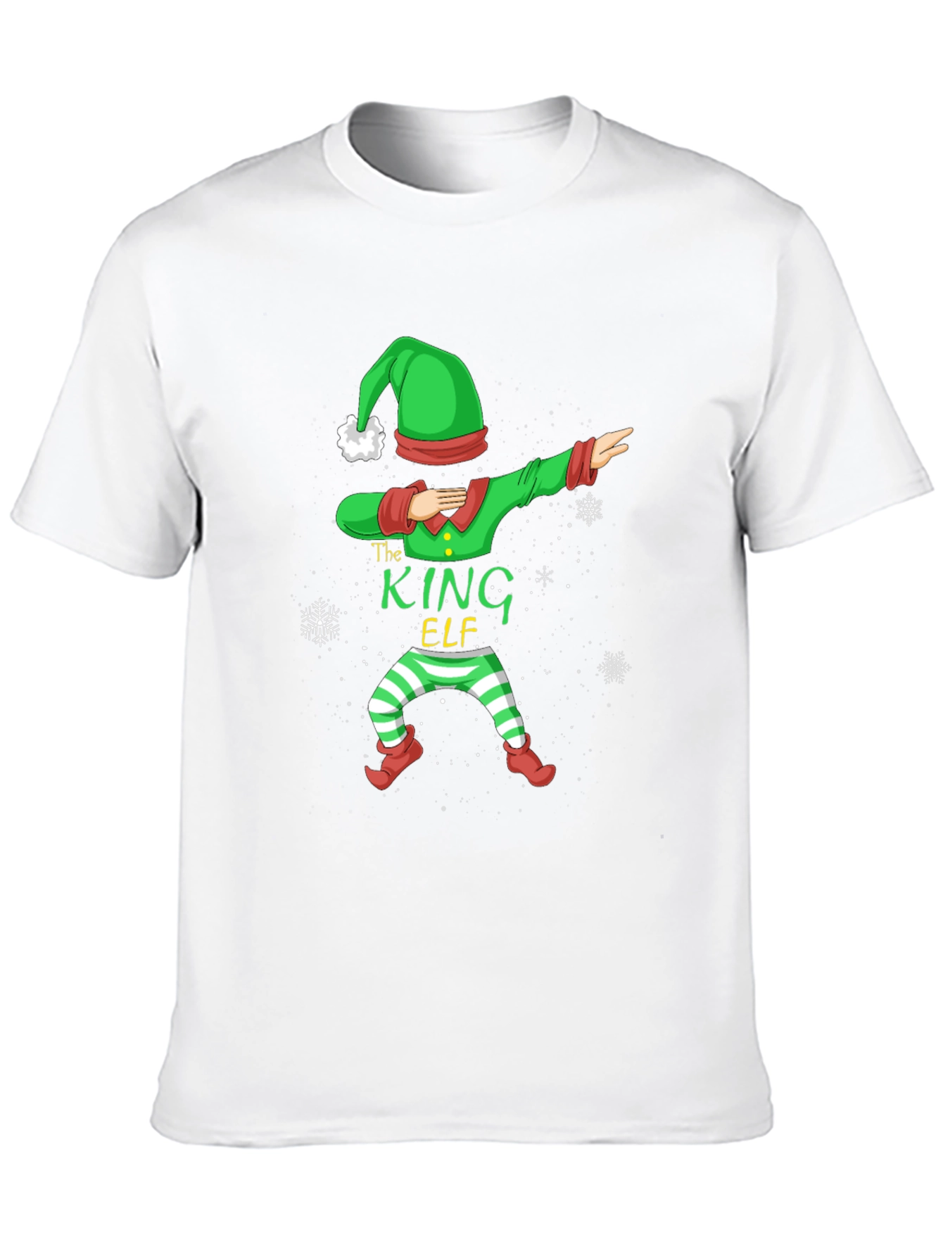 Camiseta Navideña The King Elf Hombre