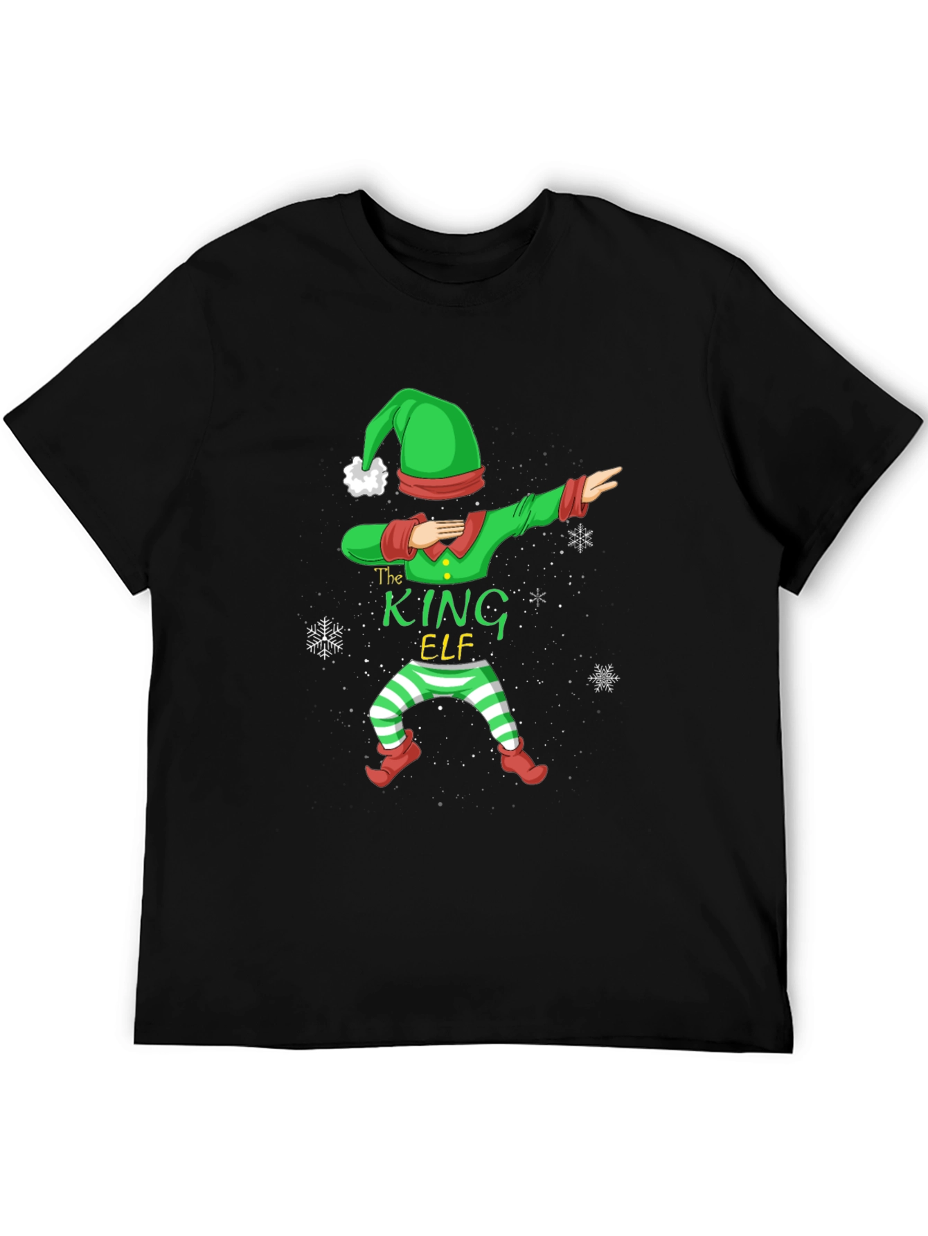 Camiseta Navideña The King Elf Hombre