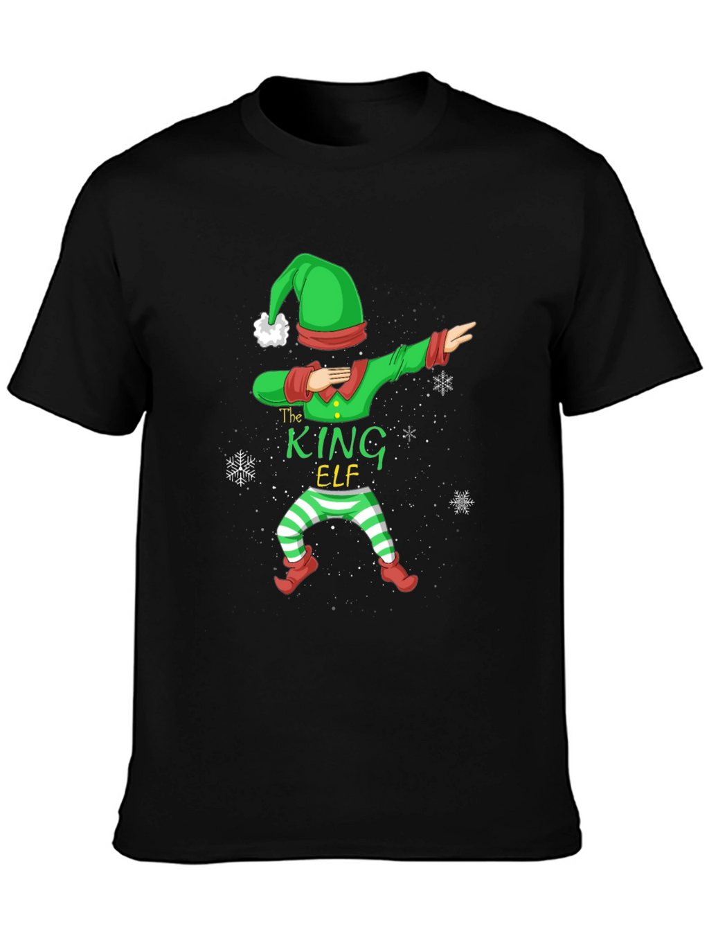 Camiseta Navideña The King Elf Hombre