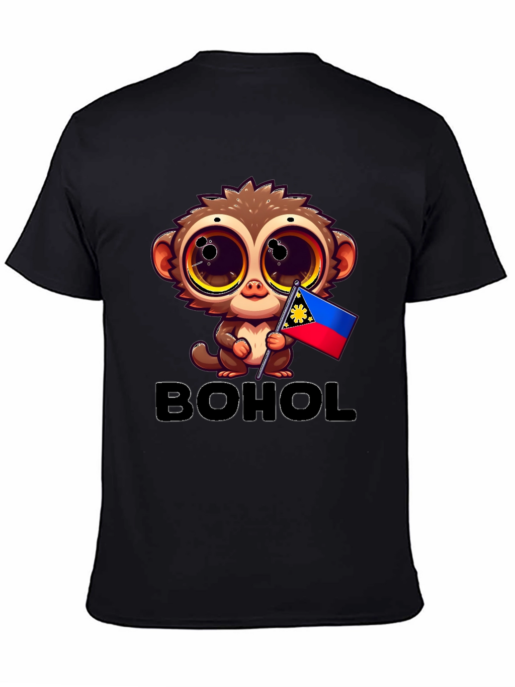 Camiseta Bohol con Diseño de Tarsier Filipina