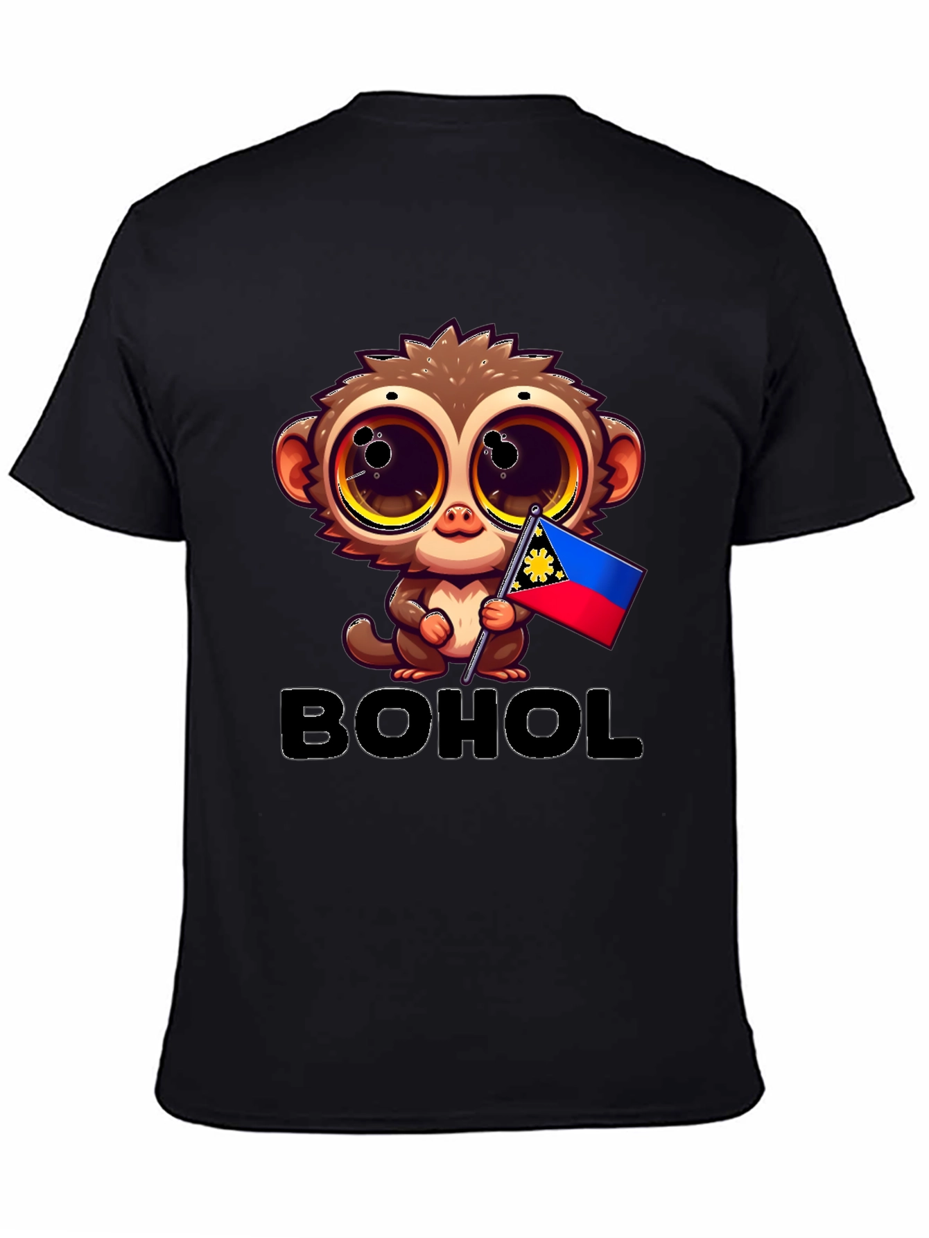 Camiseta Bohol con Diseño de Tarsier Filipina