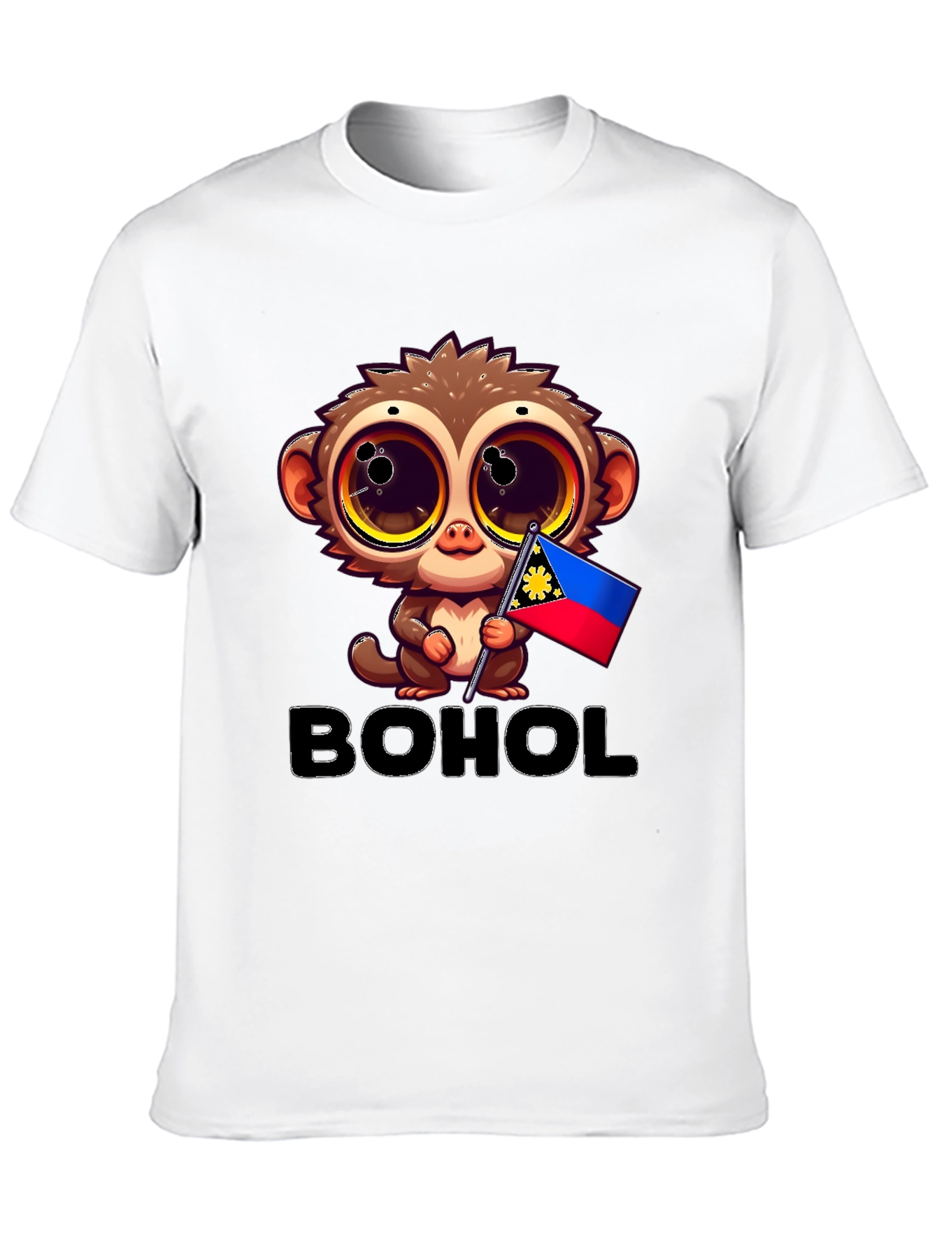 Camiseta Bohol con Diseño de Tarsier Filipina