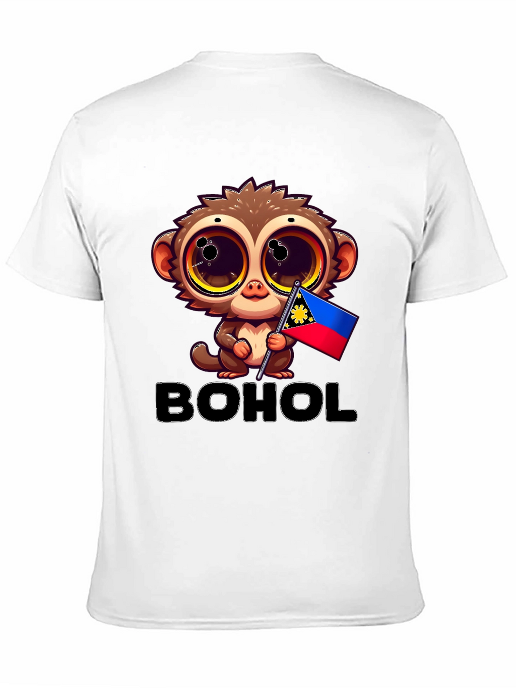 Camiseta Bohol con Diseño de Tarsier Filipina