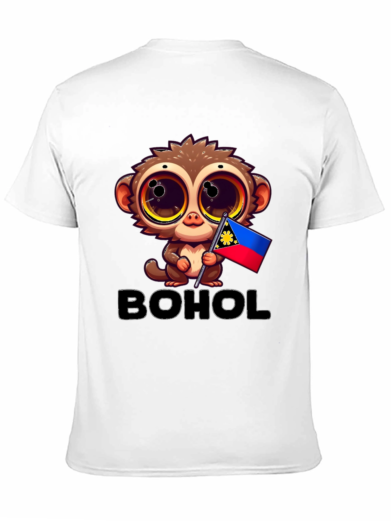Camiseta Bohol con Diseño de Tarsier Filipina