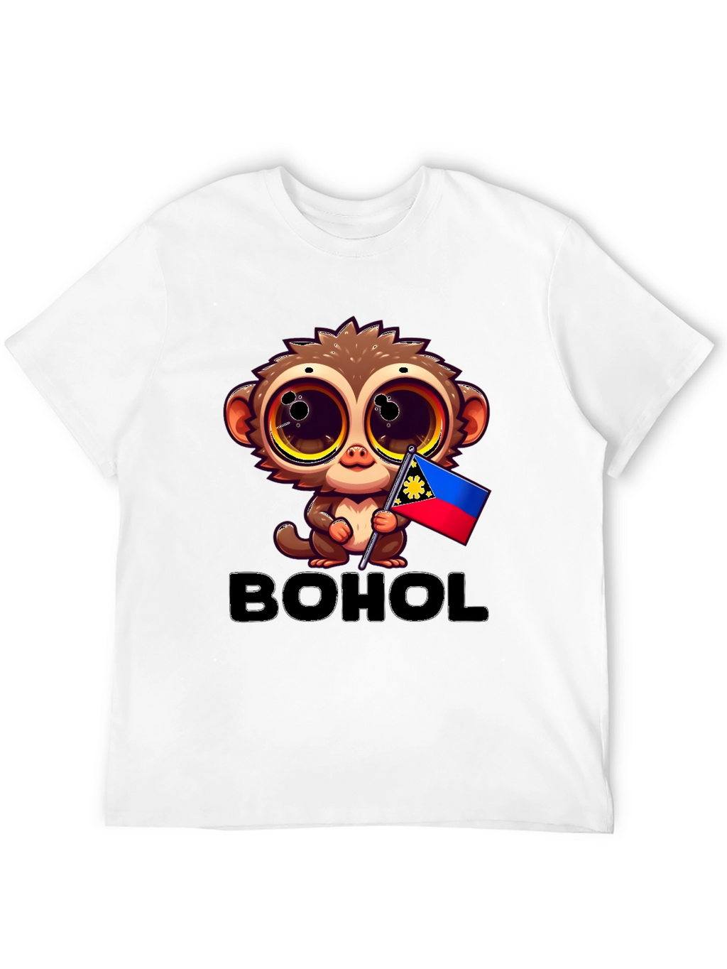 Camiseta Bohol con Diseño de Tarsier Filipina