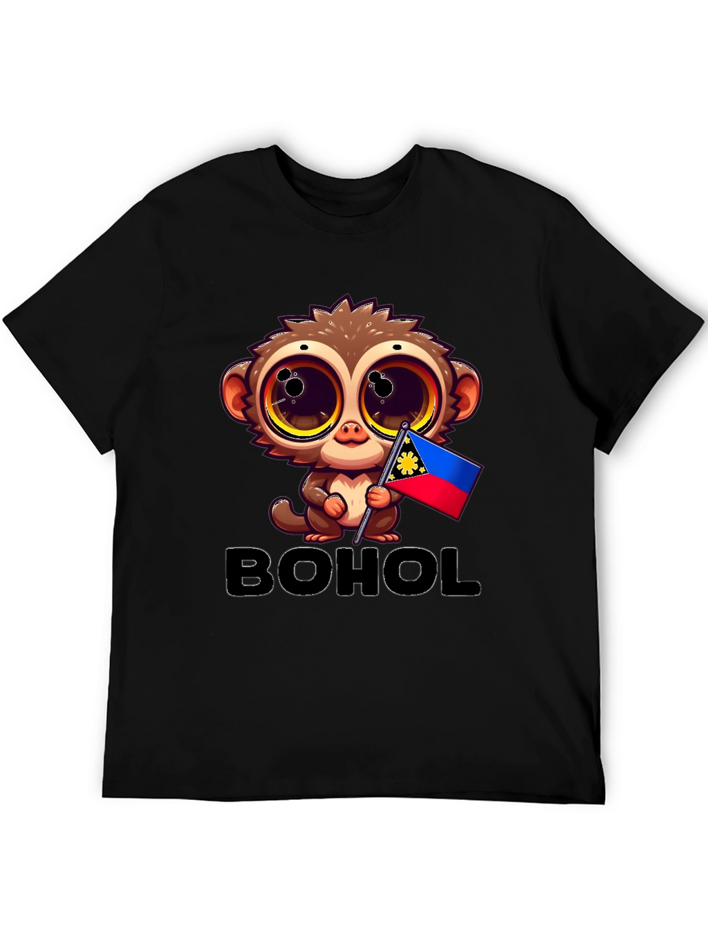 Camiseta Bohol con Diseño de Tarsier Filipina